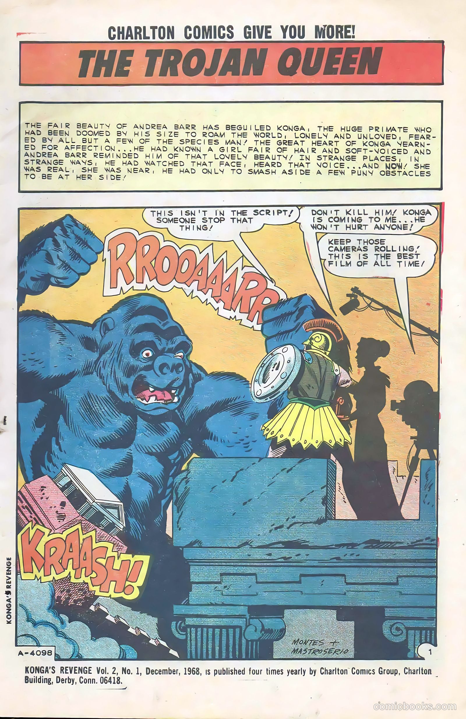 Konga's Revenge #1 (1968) — page 3 of 36