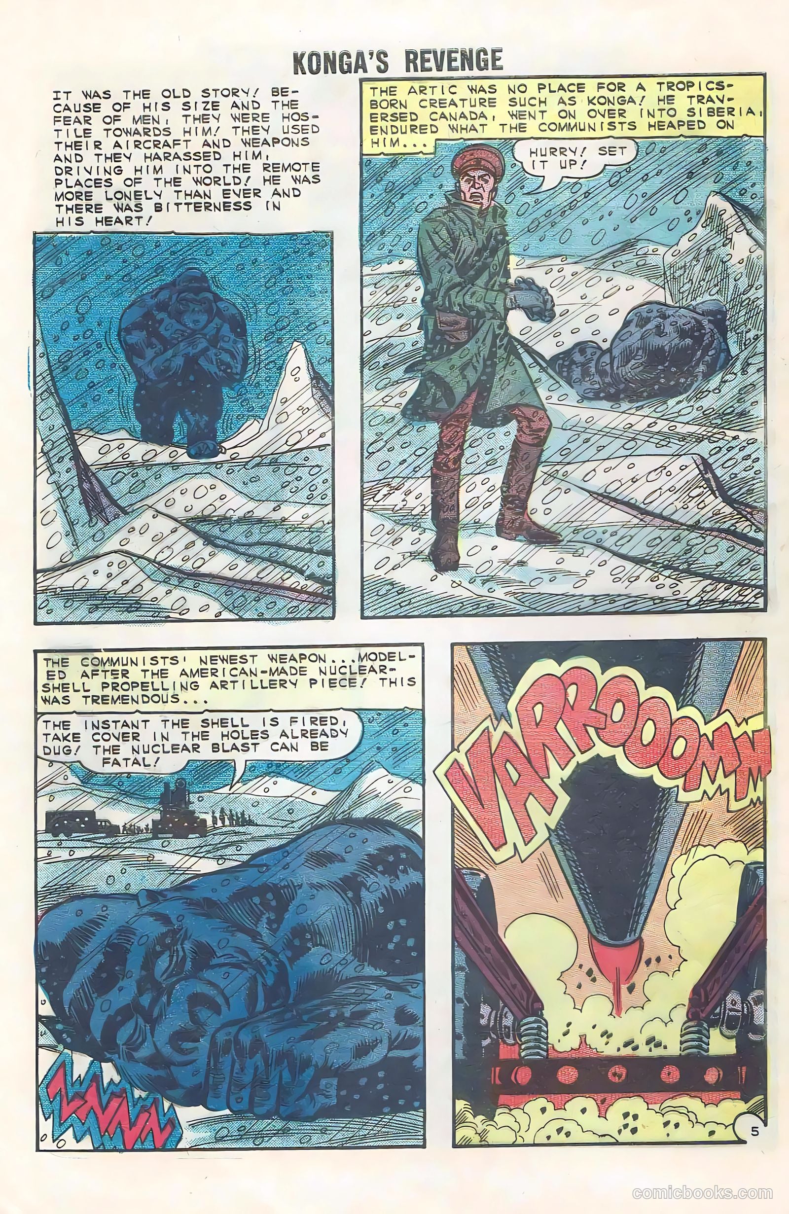 Konga's Revenge #1 (1968) — page 8 of 36