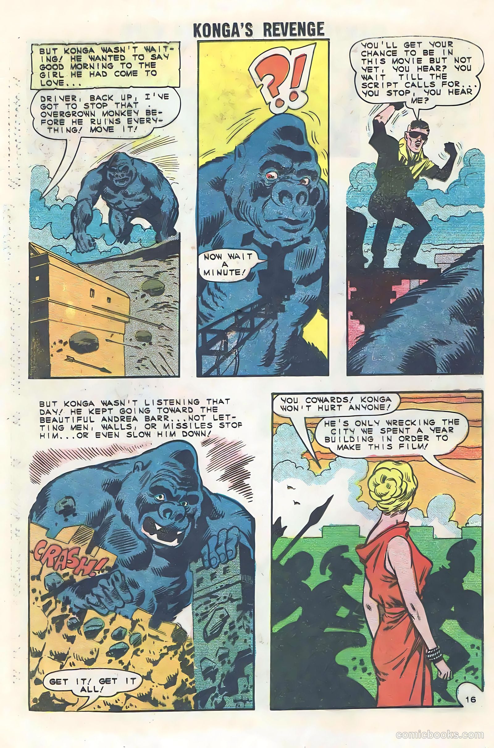 Konga's Revenge #1 (1968) — page 20 of 36