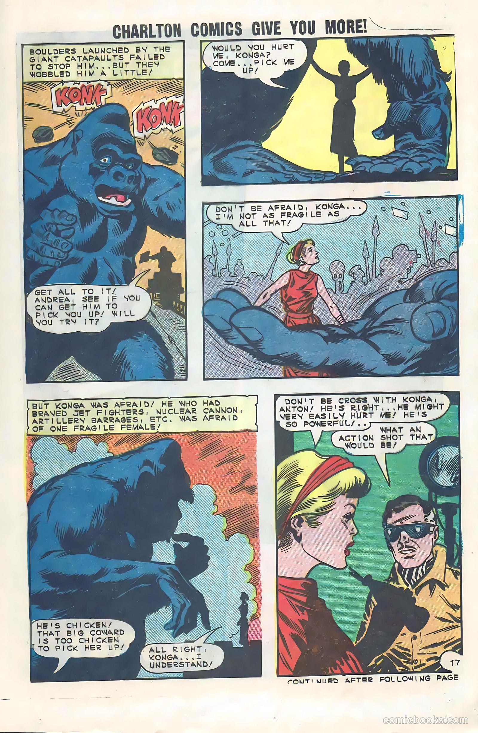 Konga's Revenge #1 (1968) — page 21 of 36