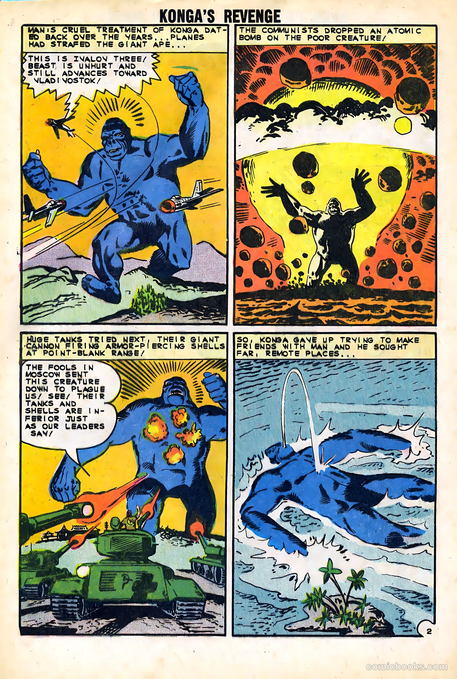 Konga's Revenge #2 (1963) — page 4 of 36