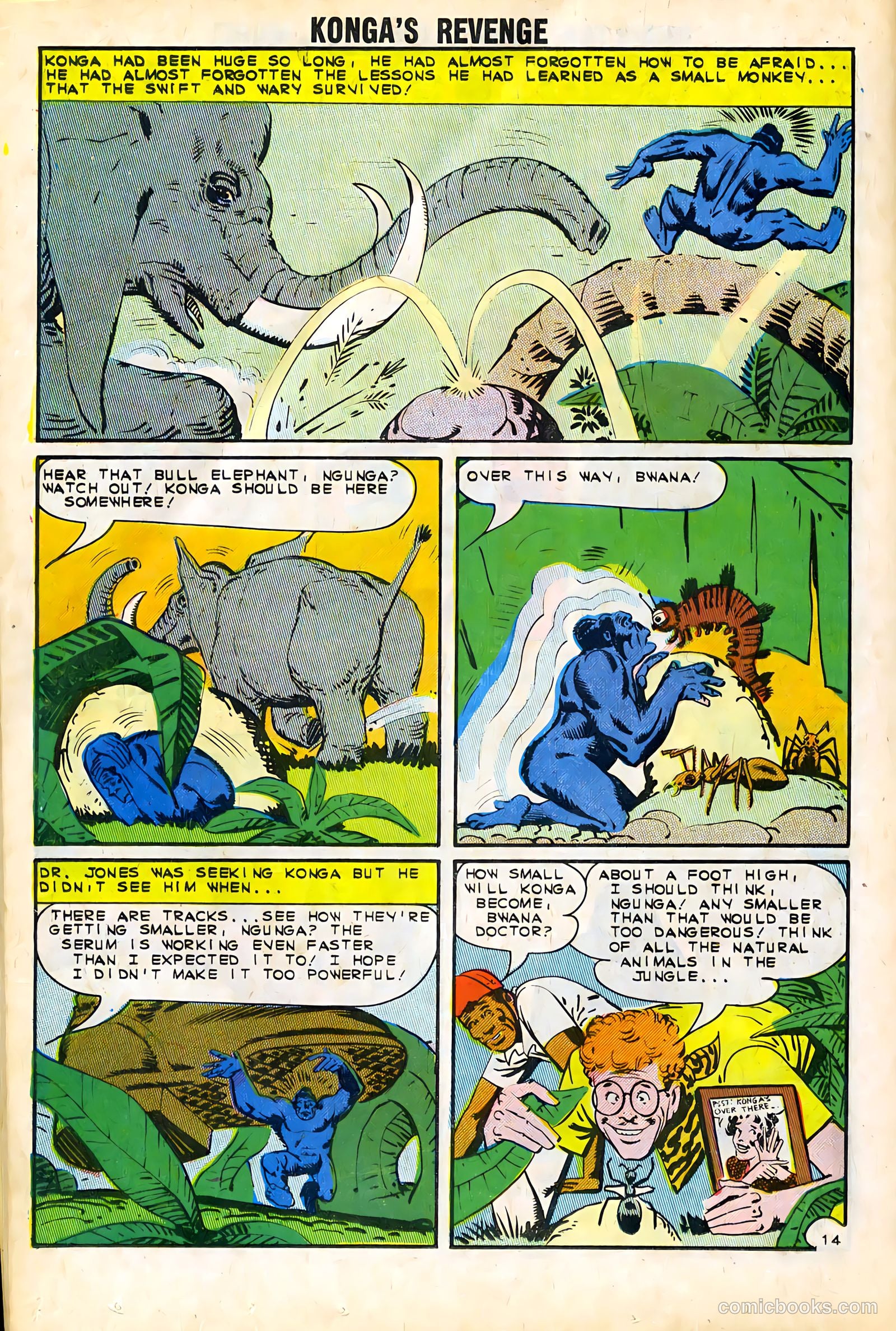 Konga's Revenge #2 (1963) — page 18 of 36