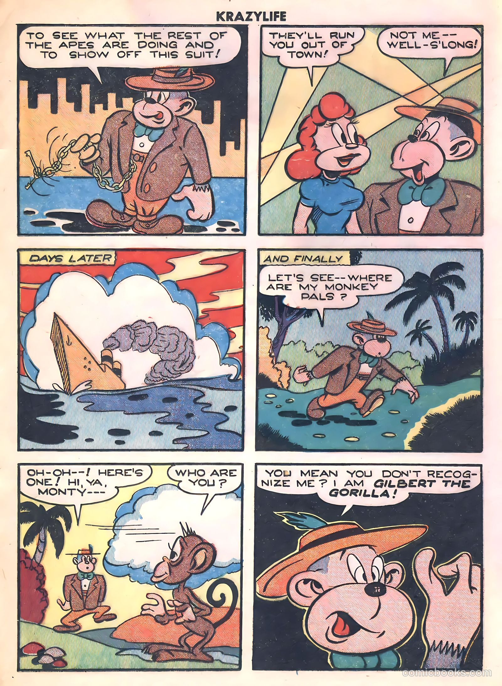 Krazy Life #1 (1945) — page 12 of 36