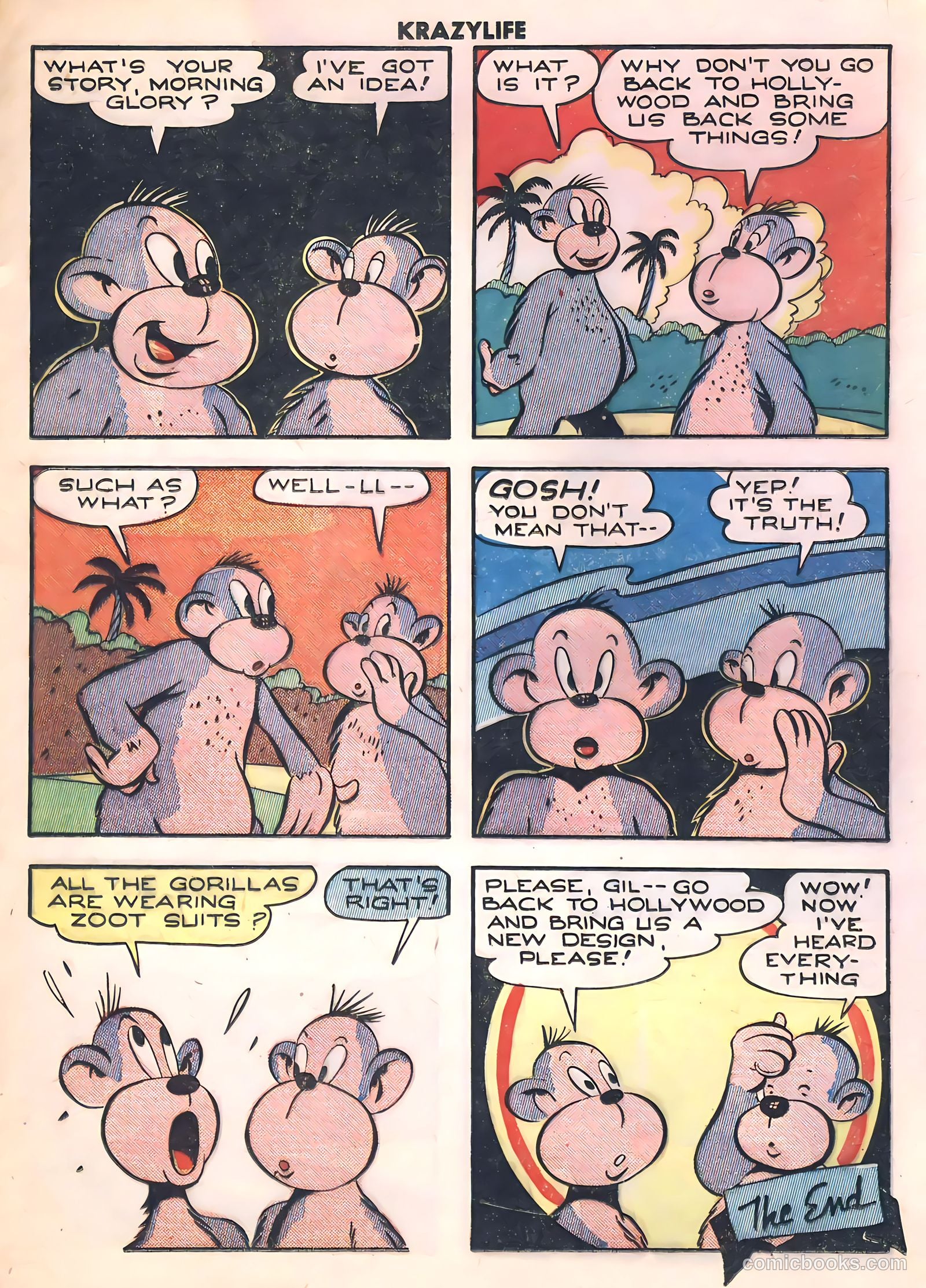 Krazy Life #1 (1945) — page 16 of 36