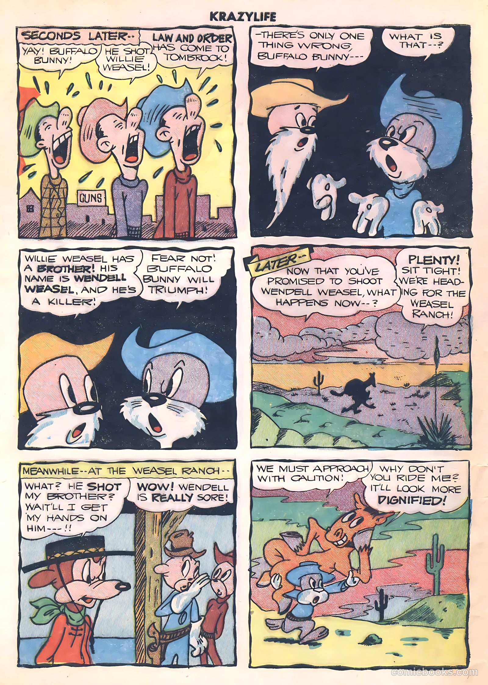 Krazy Life #1 (1945) — page 32 of 36