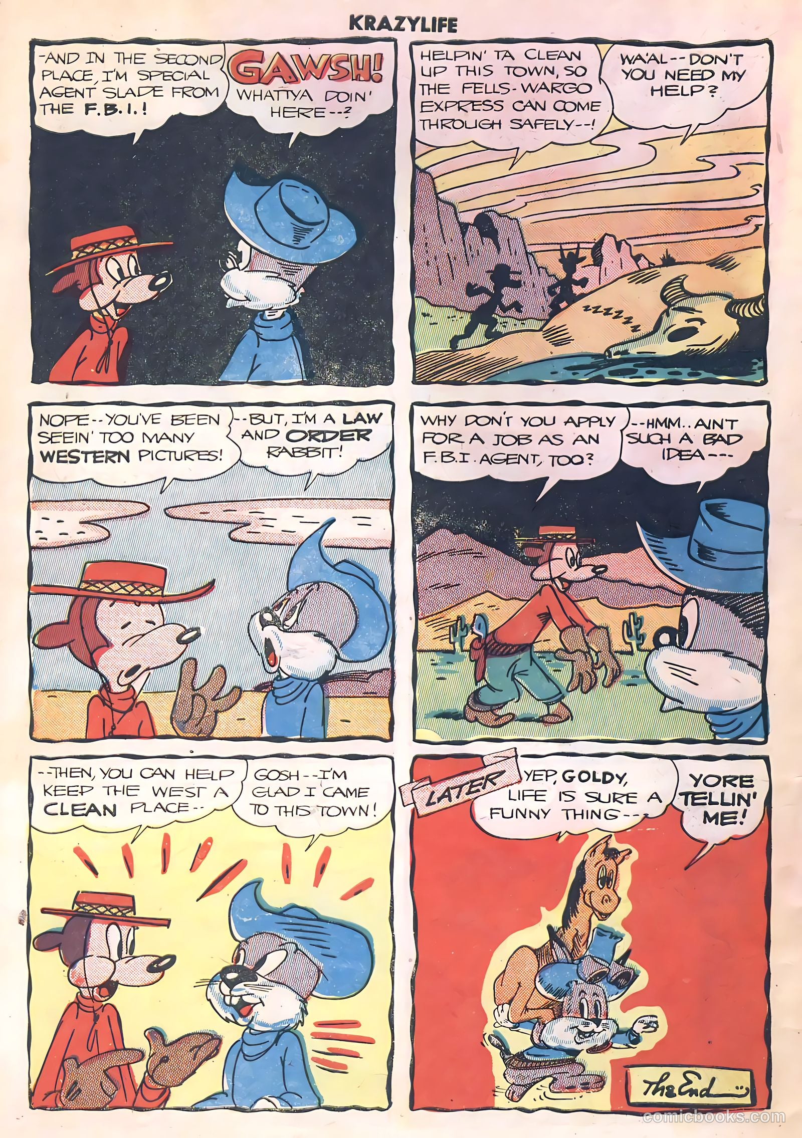 Krazy Life #1 (1945) — page 34 of 36