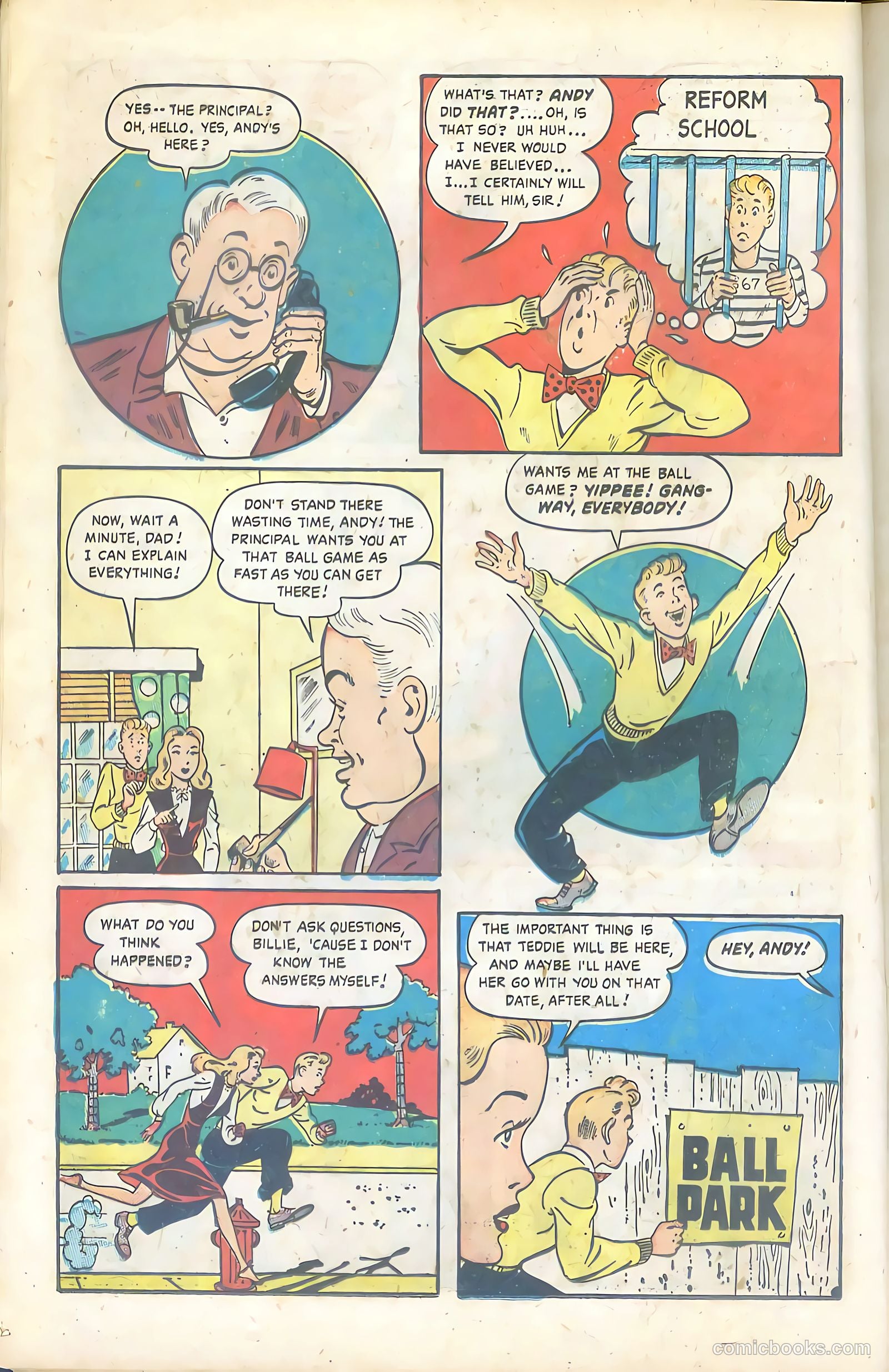 Andy Comics #20 (1948) — page 16 of 52