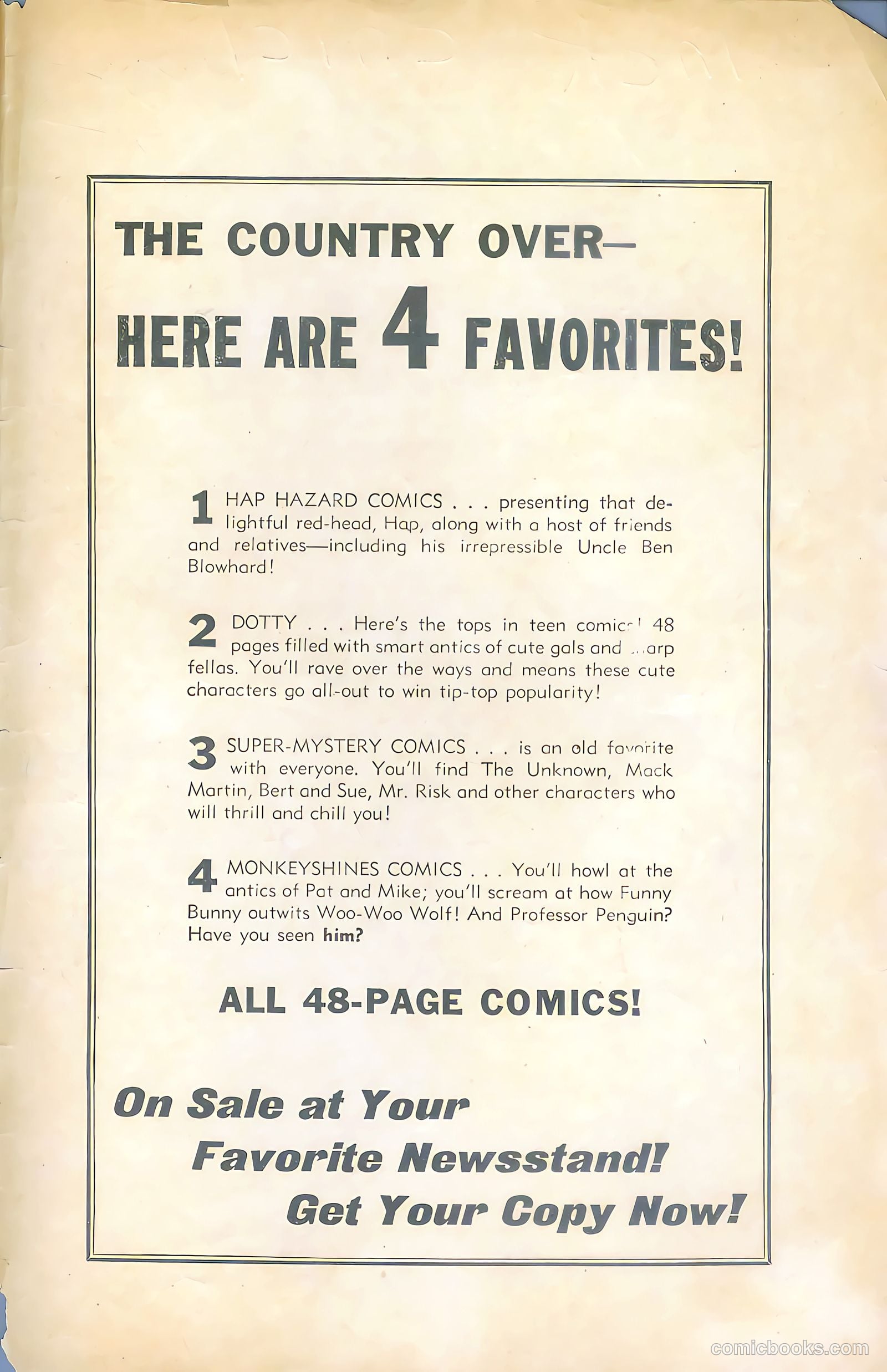 Andy Comics #20 (1948) — page 51 of 52