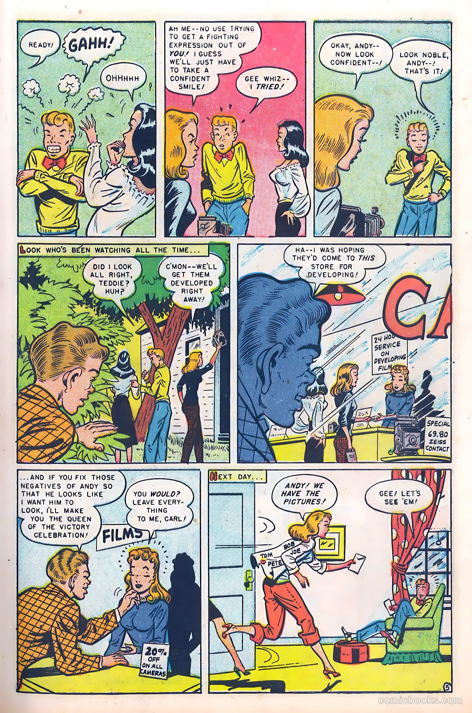 Andy Comics #21 (1948) — page 7 of 52