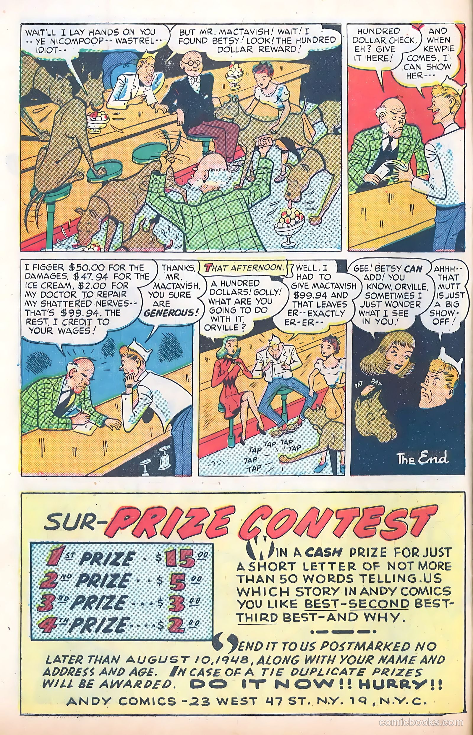 Andy Comics #21 (1948) — page 50 of 52