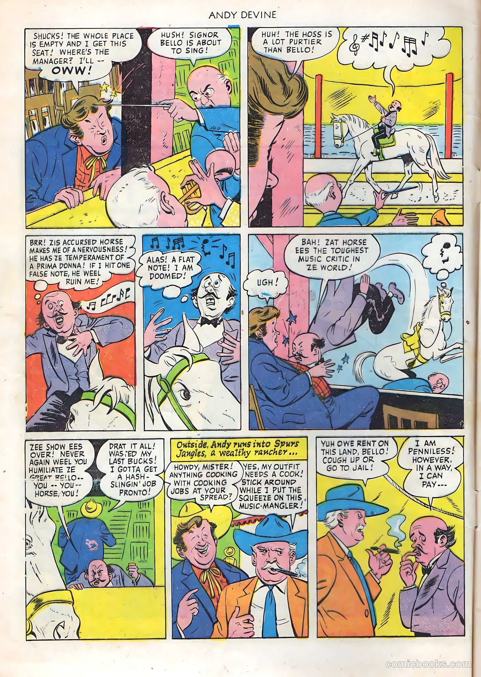 Andy Devine #1 (1950) — page 4 of 36