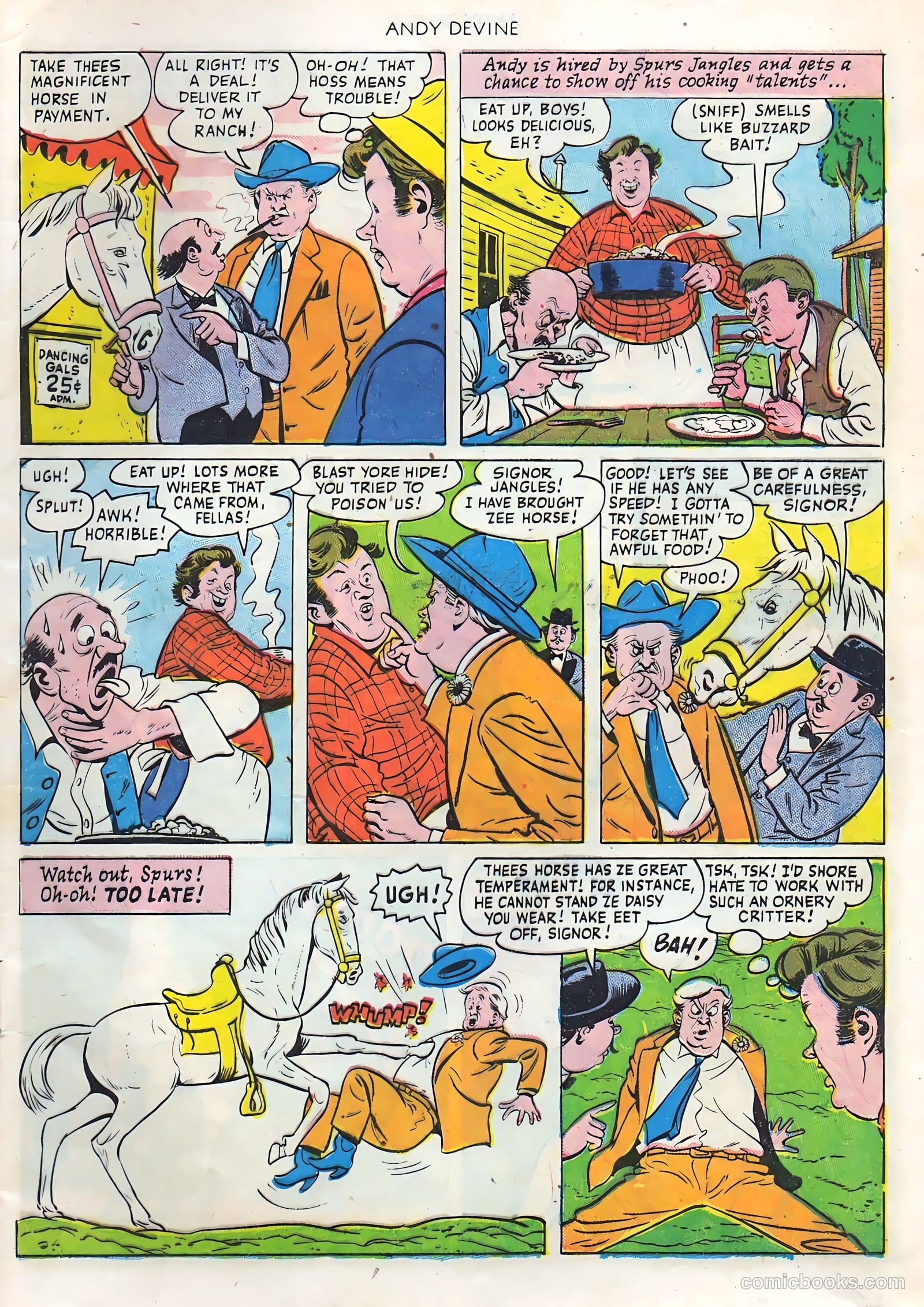 Andy Devine #1 (1950) — page 5 of 36
