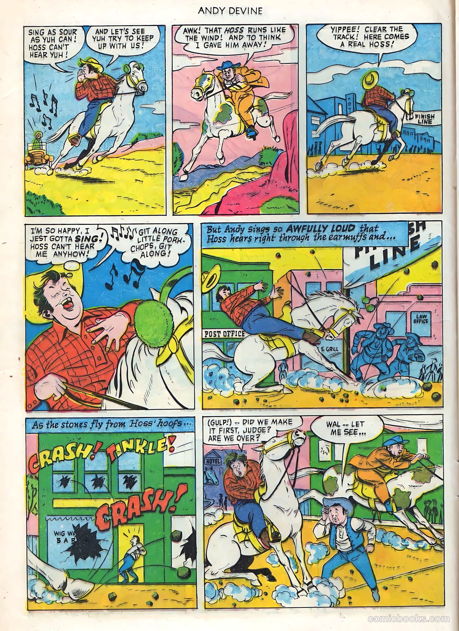 Andy Devine #1 (1950) — page 12 of 36