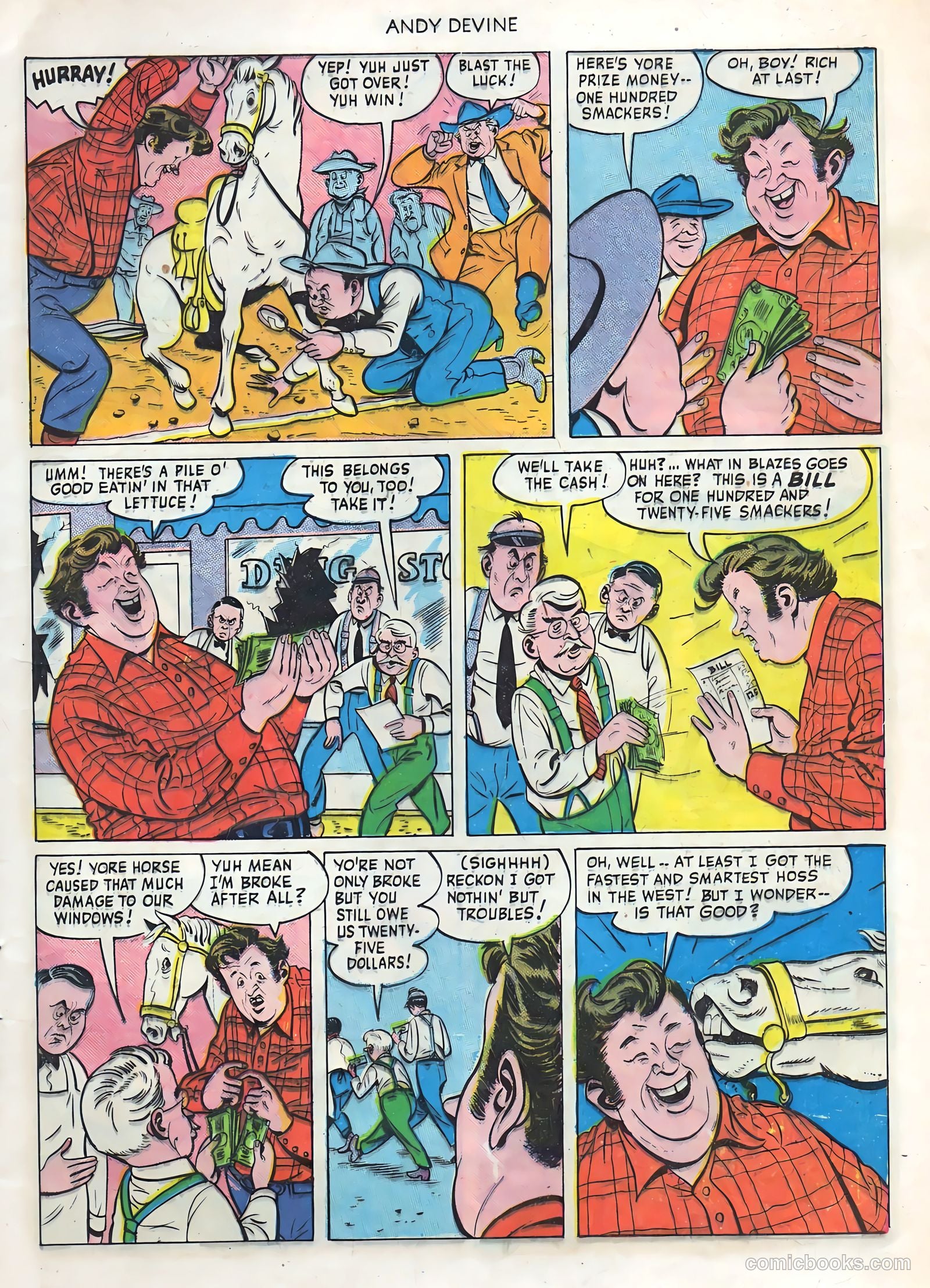 Andy Devine #1 (1950) — page 13 of 36