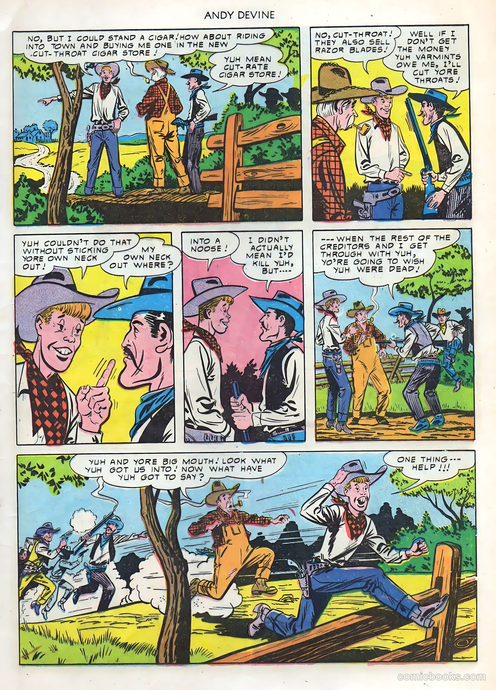 Andy Devine #1 (1950) — page 17 of 36
