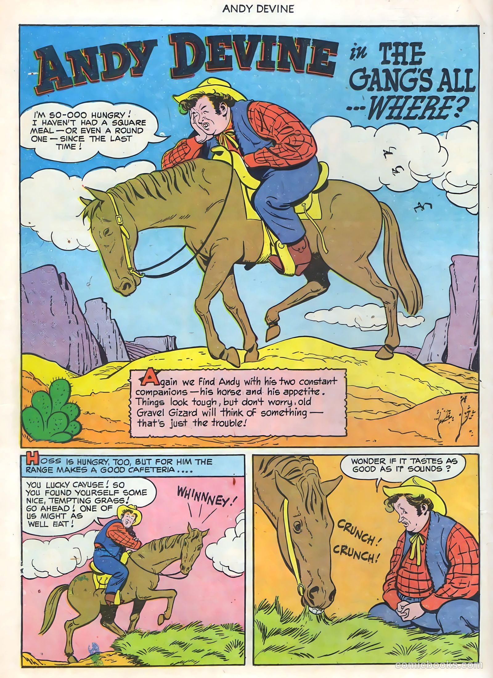 Andy Devine #1 (1950) — page 18 of 36