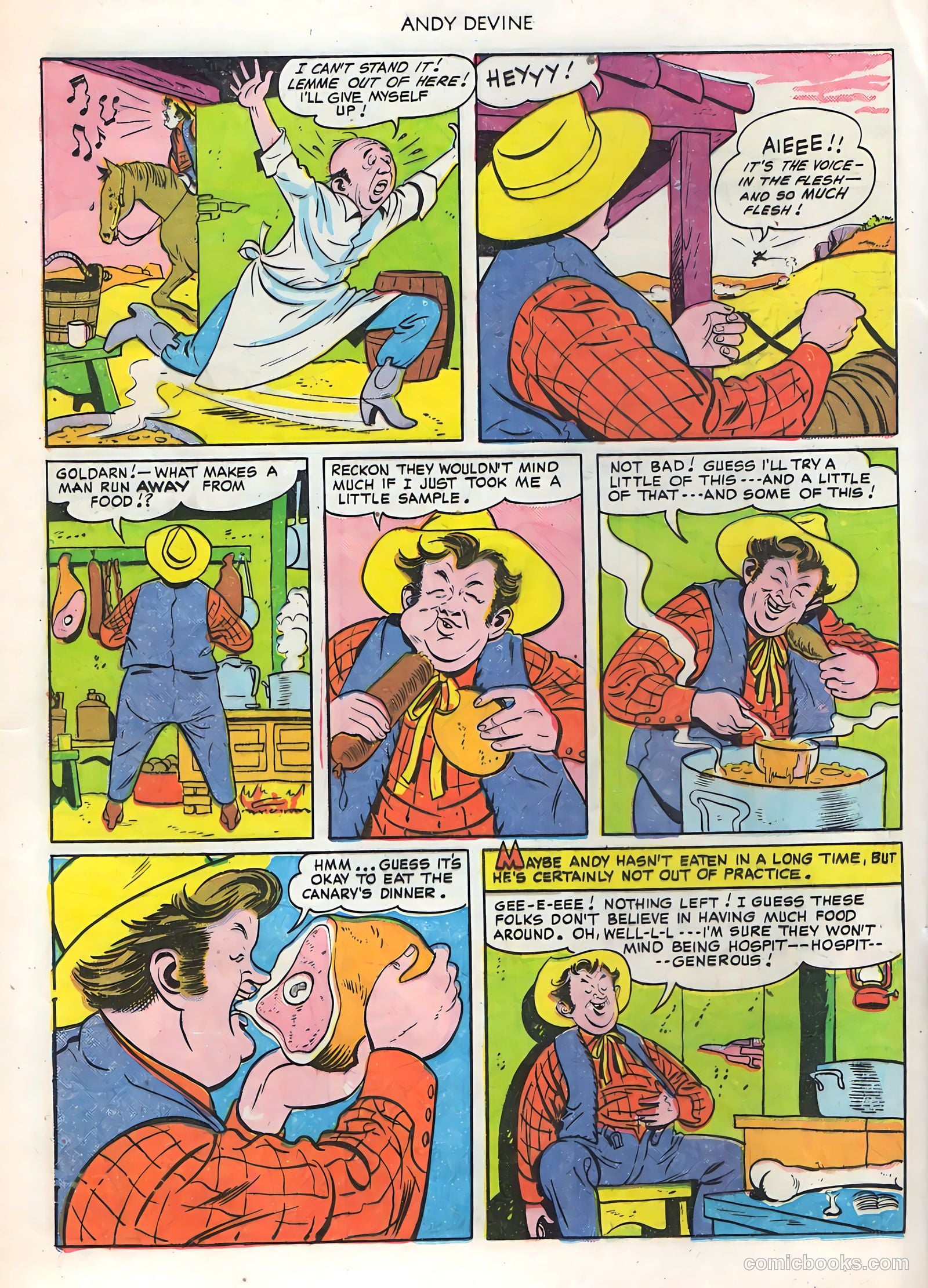 Andy Devine #1 (1950) — page 20 of 36