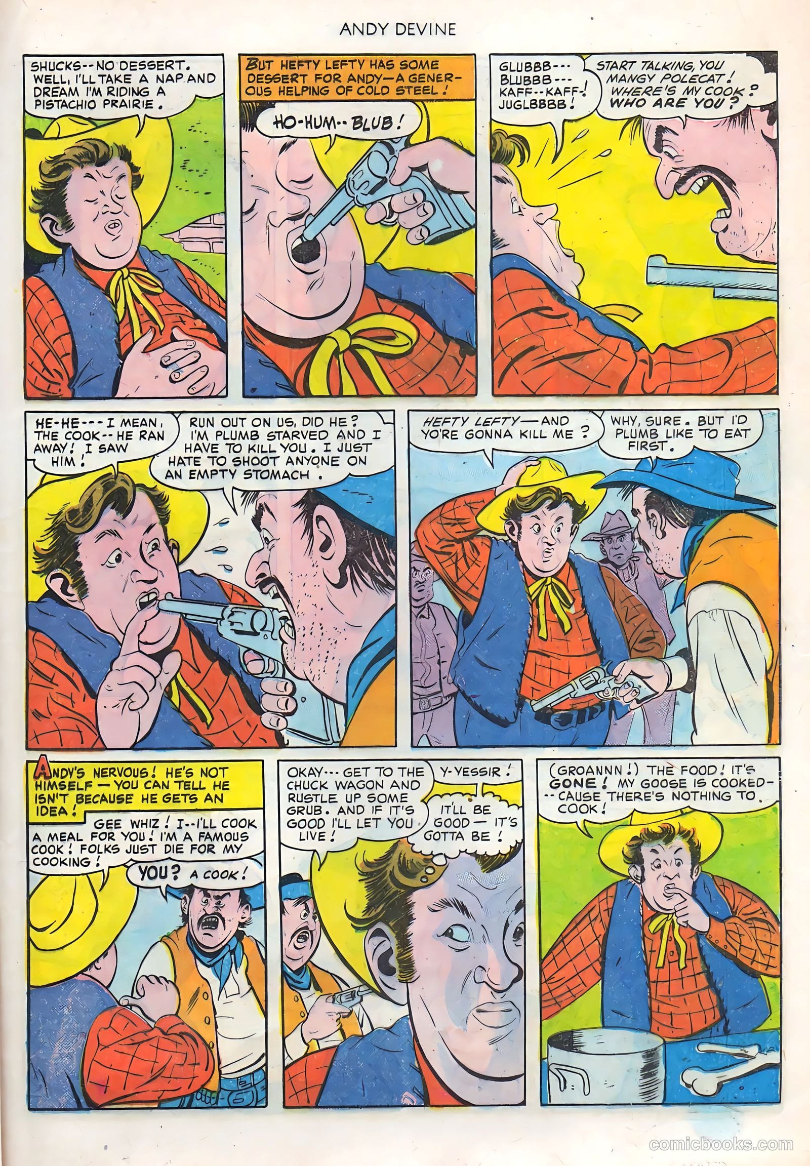 Andy Devine #1 (1950) — page 21 of 36