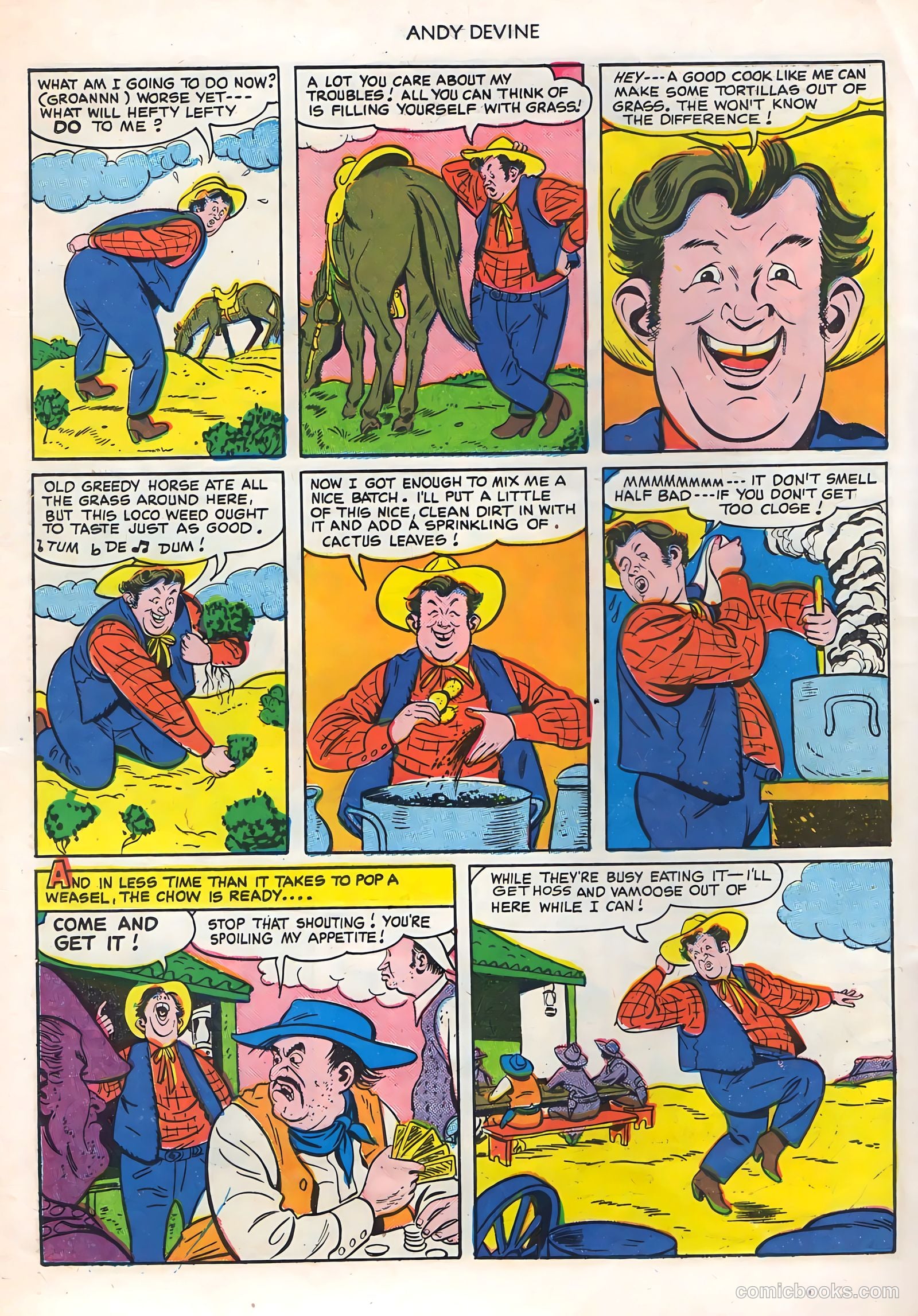 Andy Devine #1 (1950) — page 22 of 36