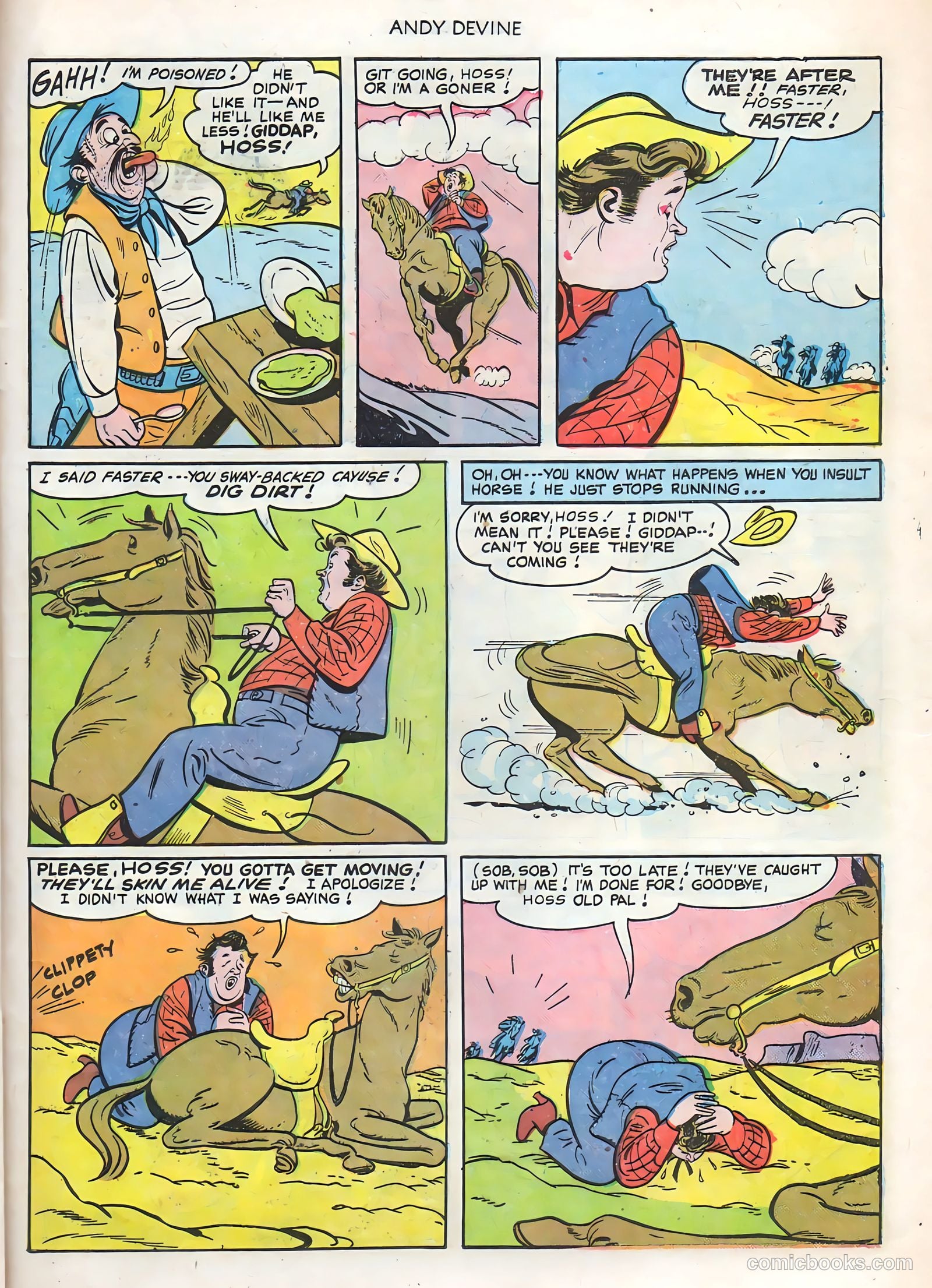 Andy Devine #1 (1950) — page 23 of 36