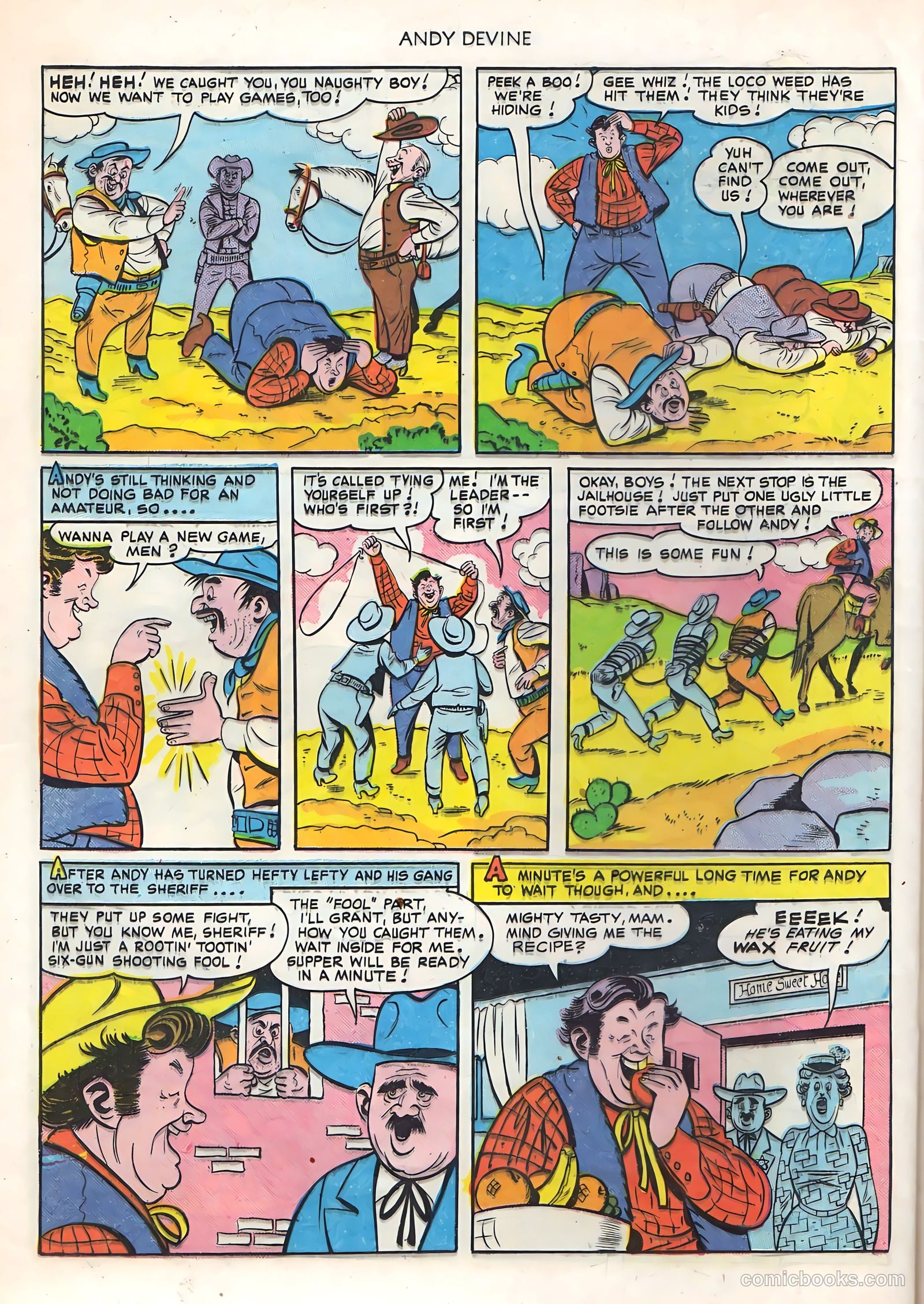 Andy Devine #1 (1950) — page 24 of 36