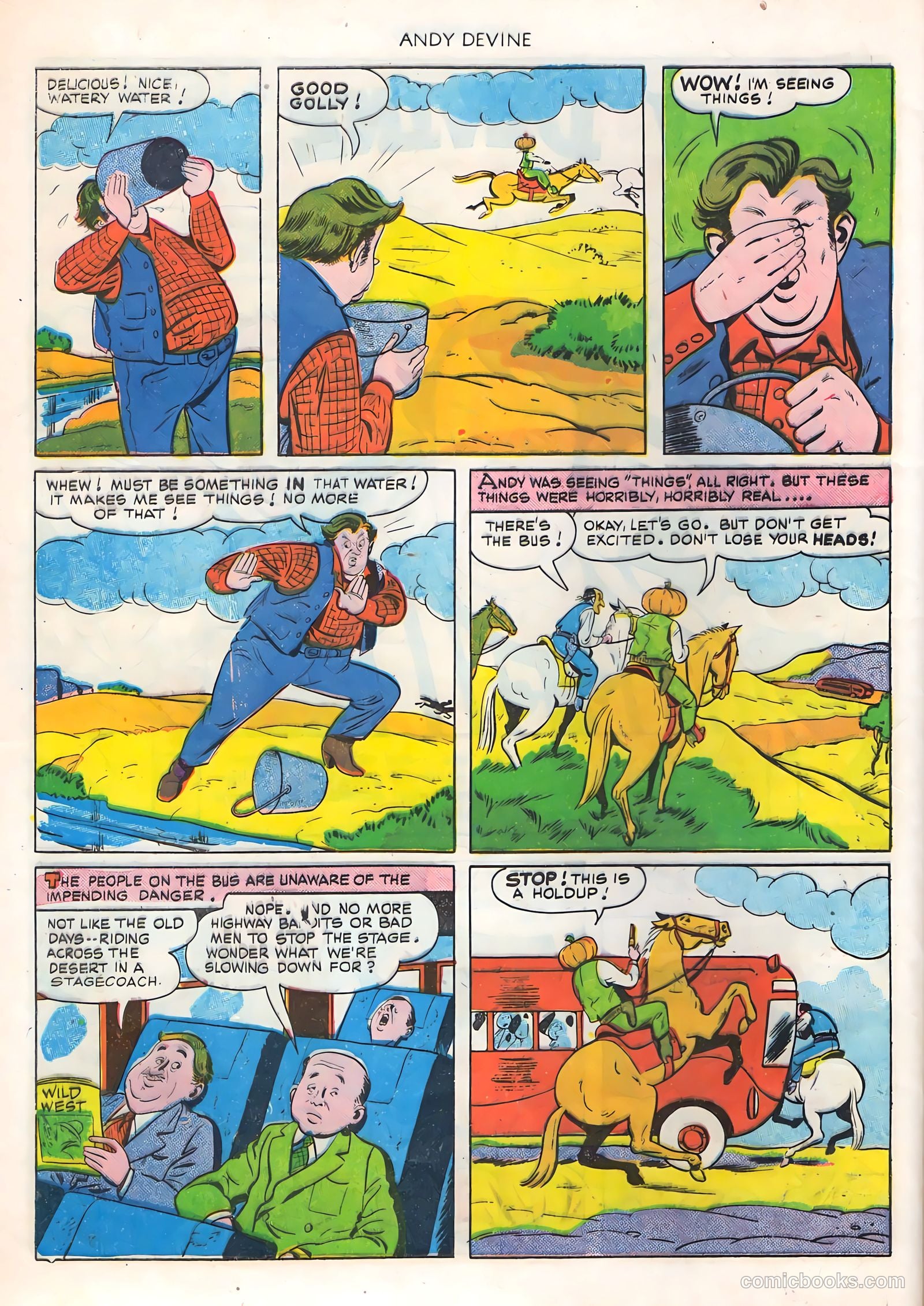 Andy Devine #1 (1950) — page 28 of 36