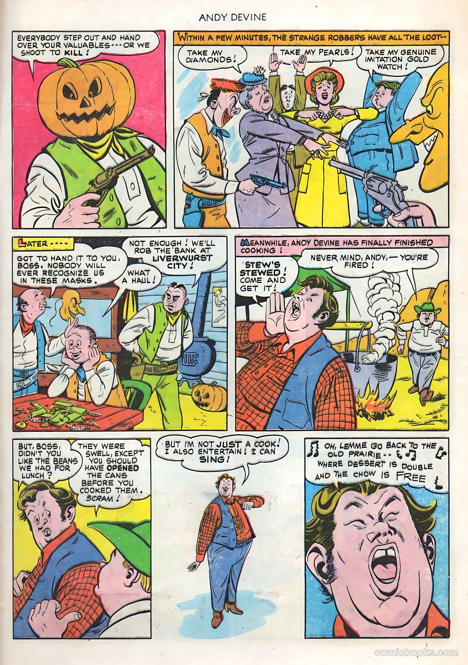 Andy Devine #1 (1950) — page 29 of 36