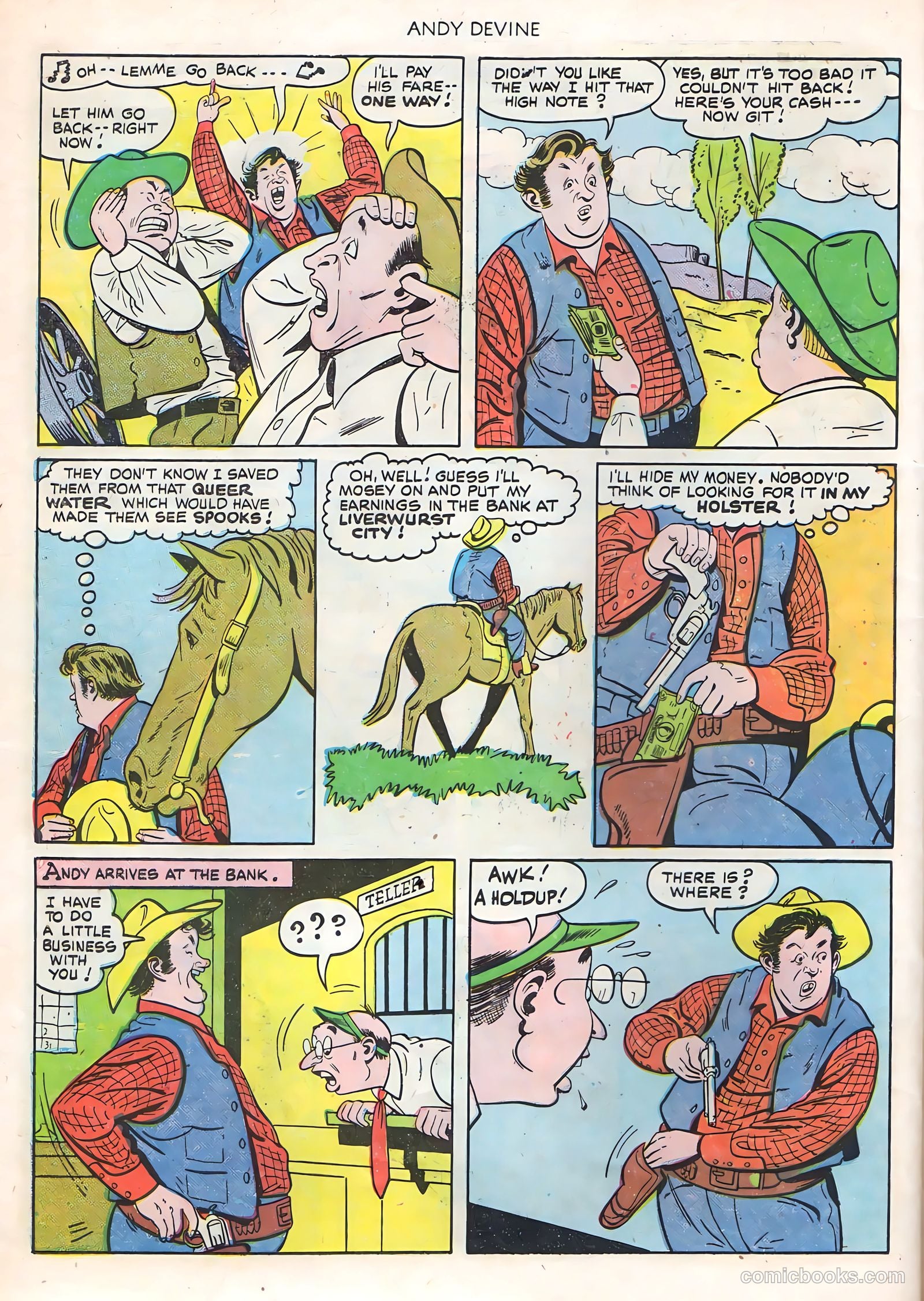 Andy Devine #1 (1950) — page 30 of 36