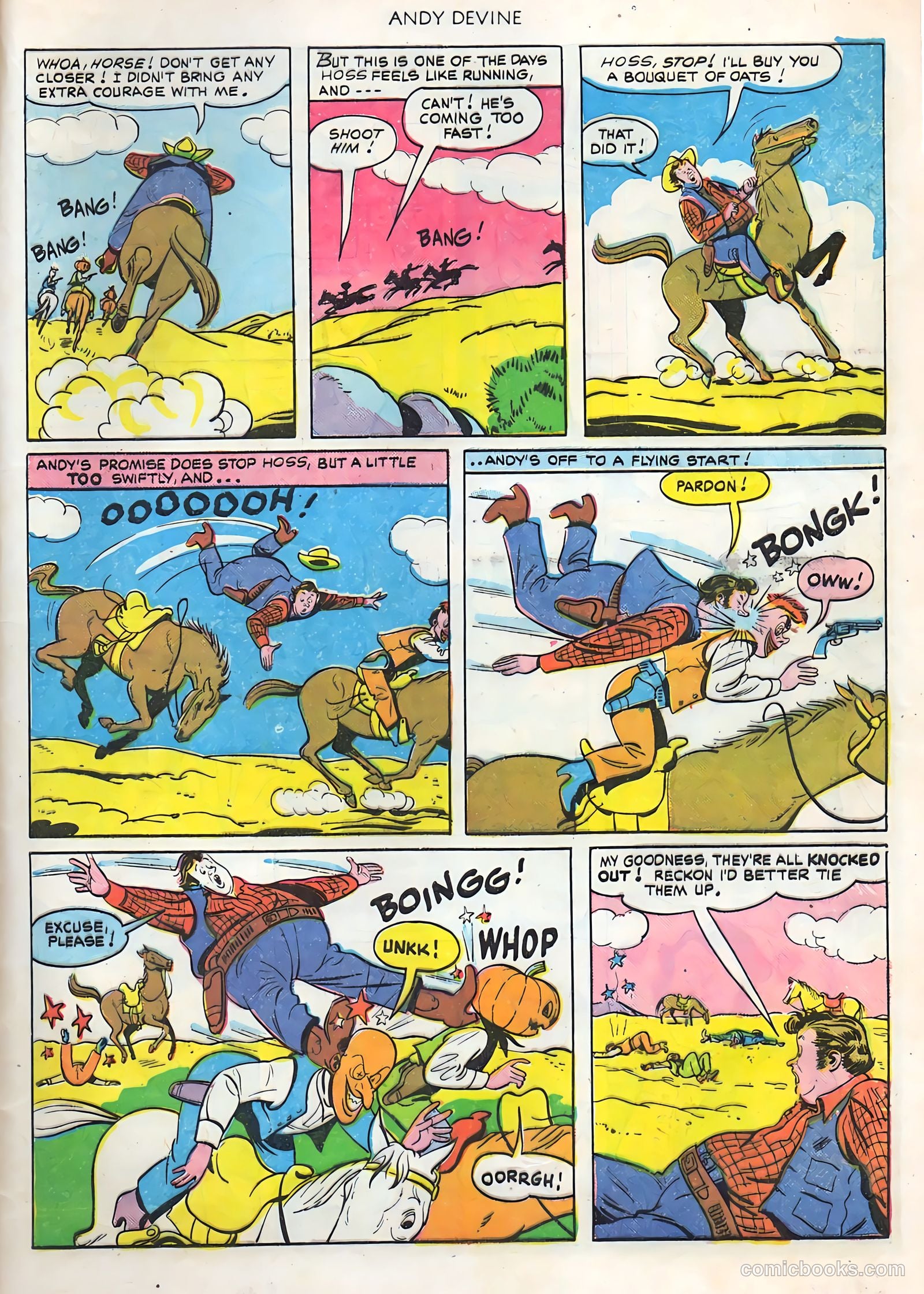 Andy Devine #1 (1950) — page 33 of 36
