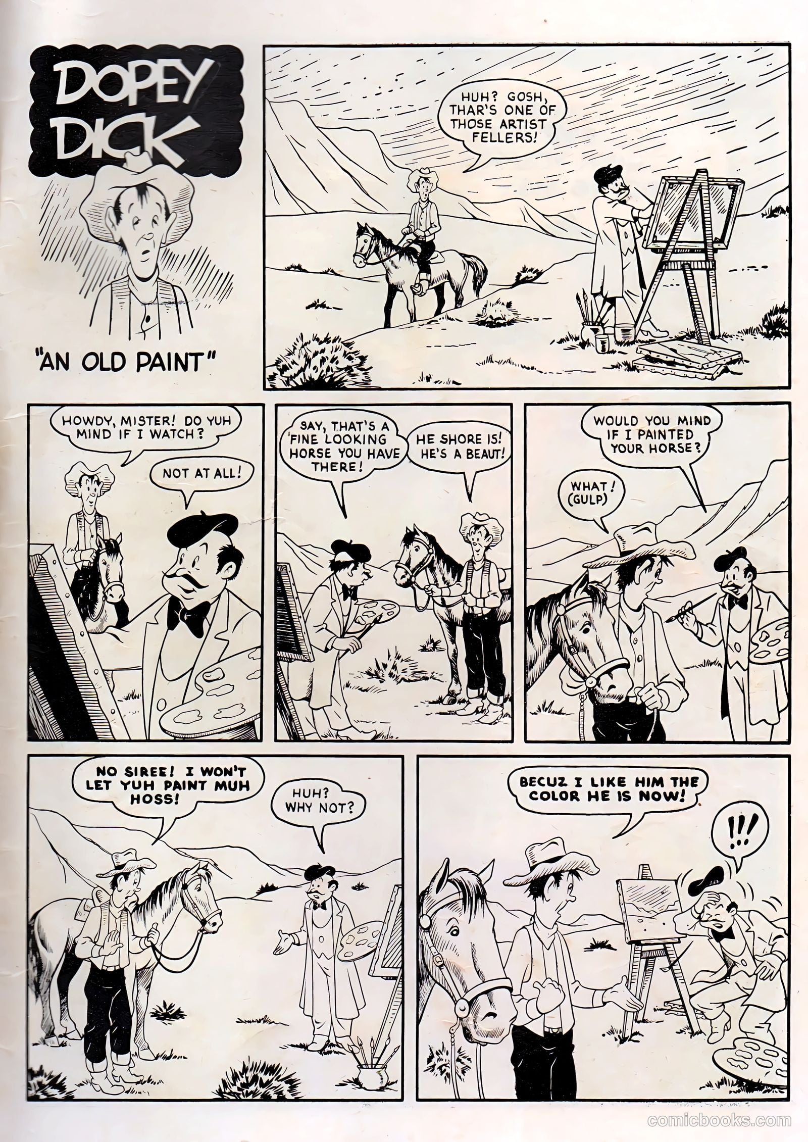 Andy Devine #1 (1950) — page 35 of 36