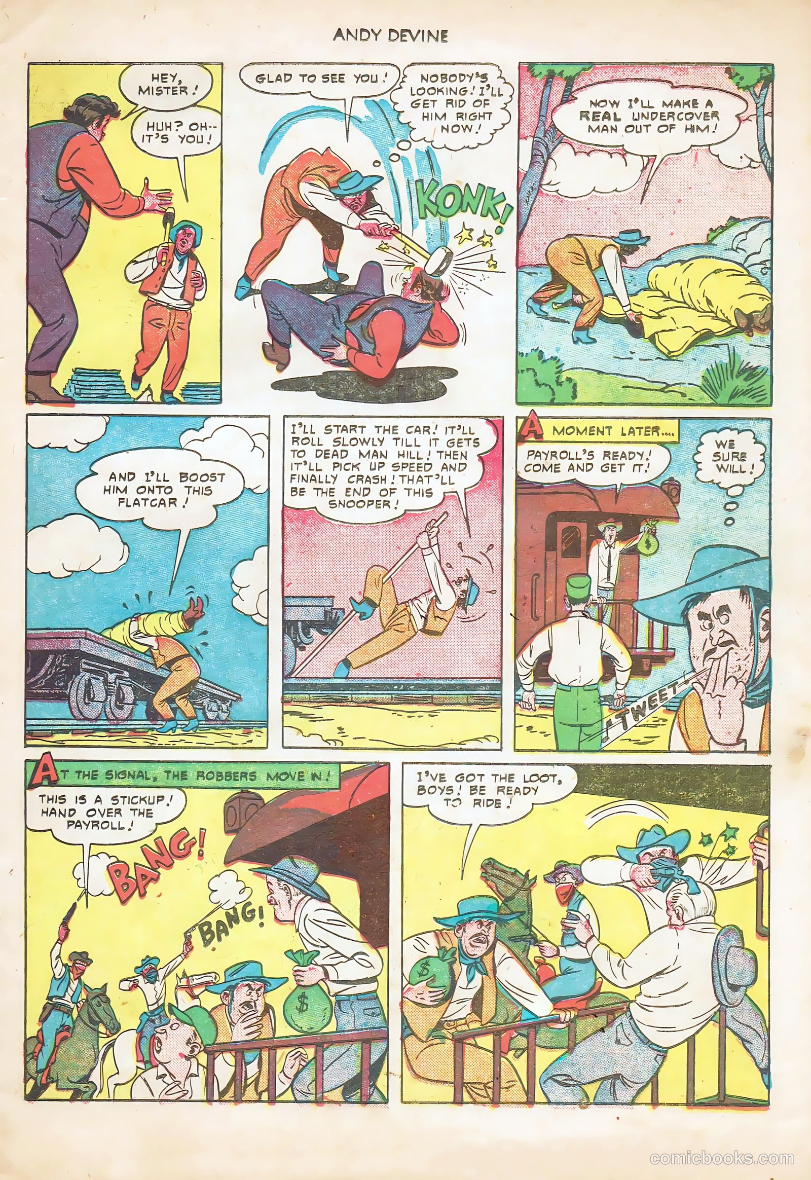 Andy Devine [Andy Devine Western] #2 (1951) — page 11 of 36
