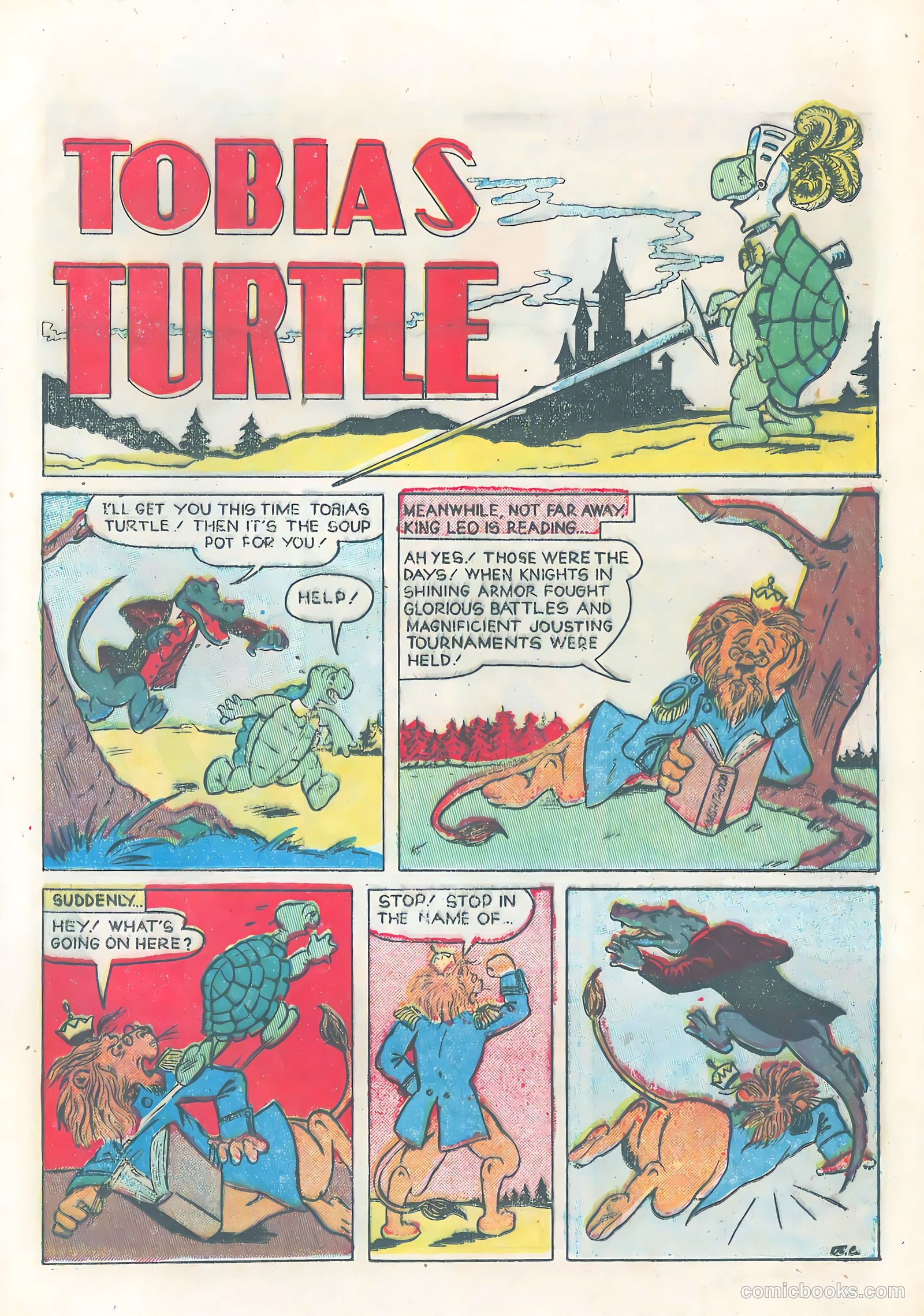 Animal Adventures #1 (1953) — page 13 of 36