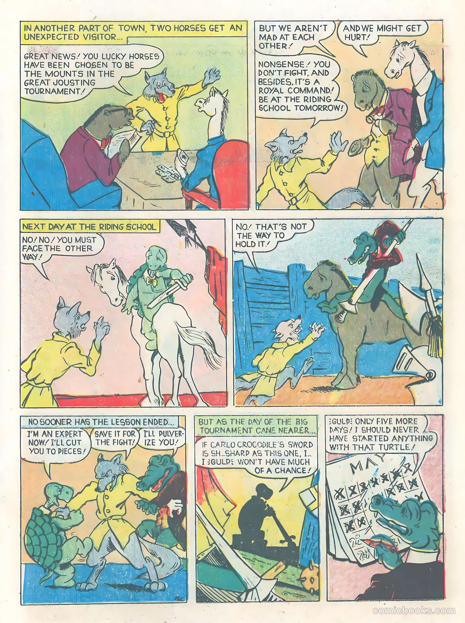 Animal Adventures #1 (1953) — page 15 of 36