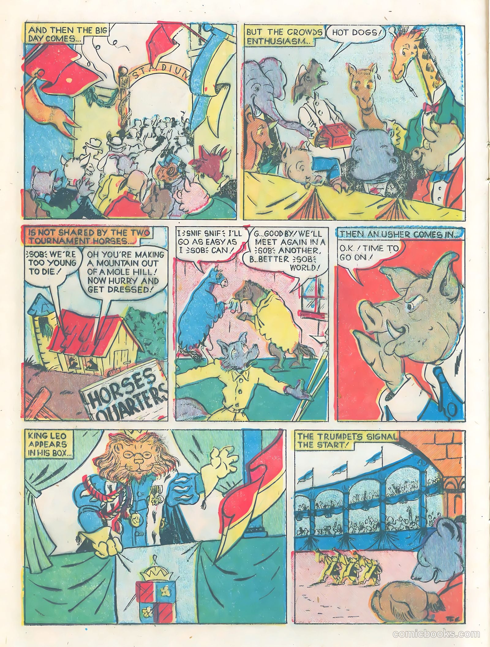 Animal Adventures #1 (1953) — page 16 of 36