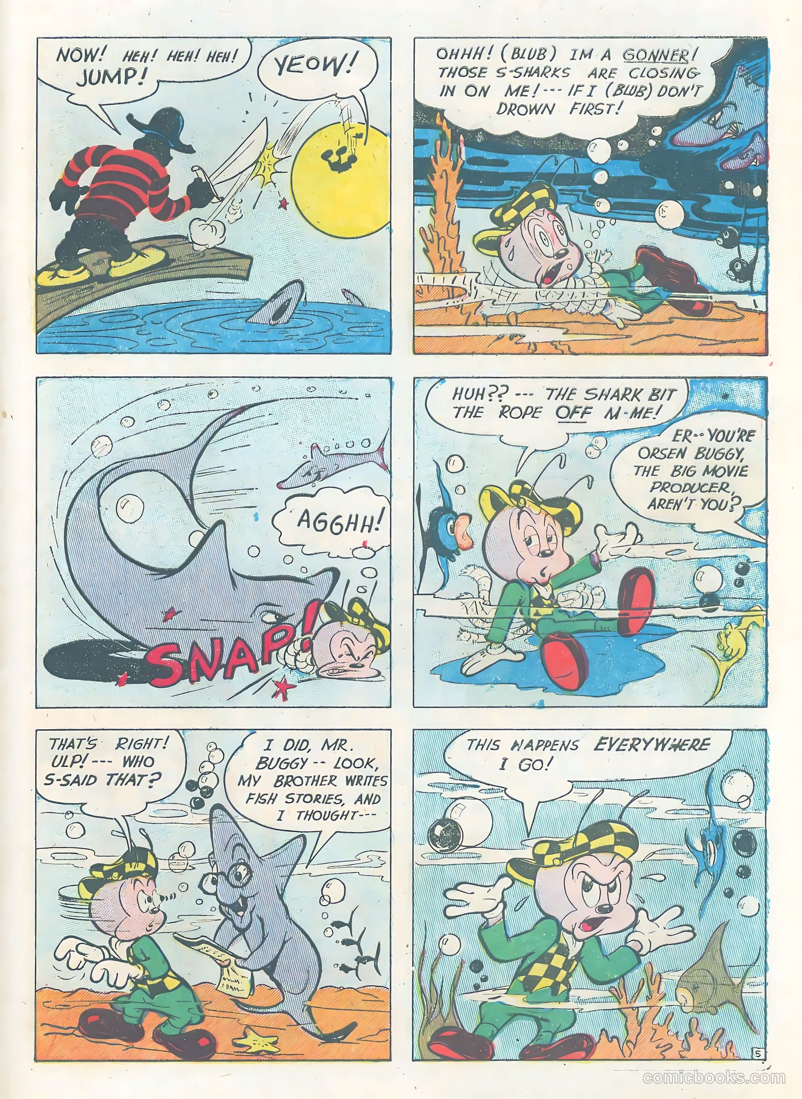 Animal Adventures #1 (1953) — page 31 of 36