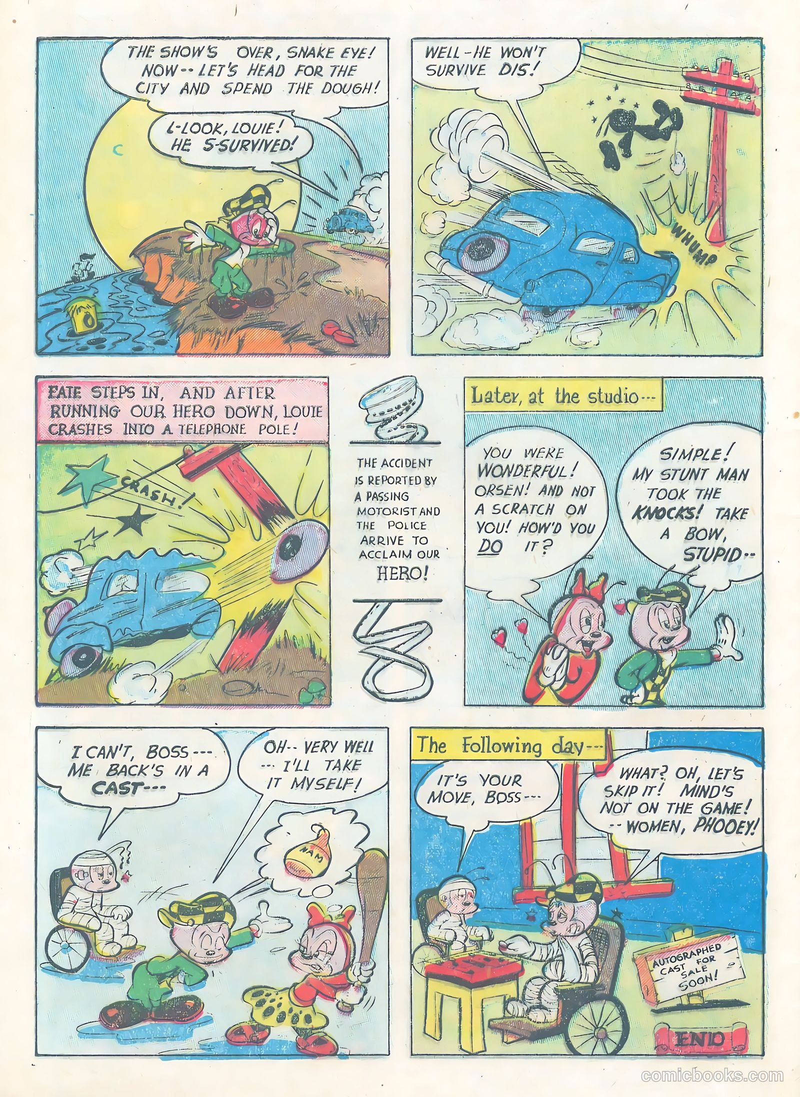 Animal Adventures #1 (1953) — page 32 of 36