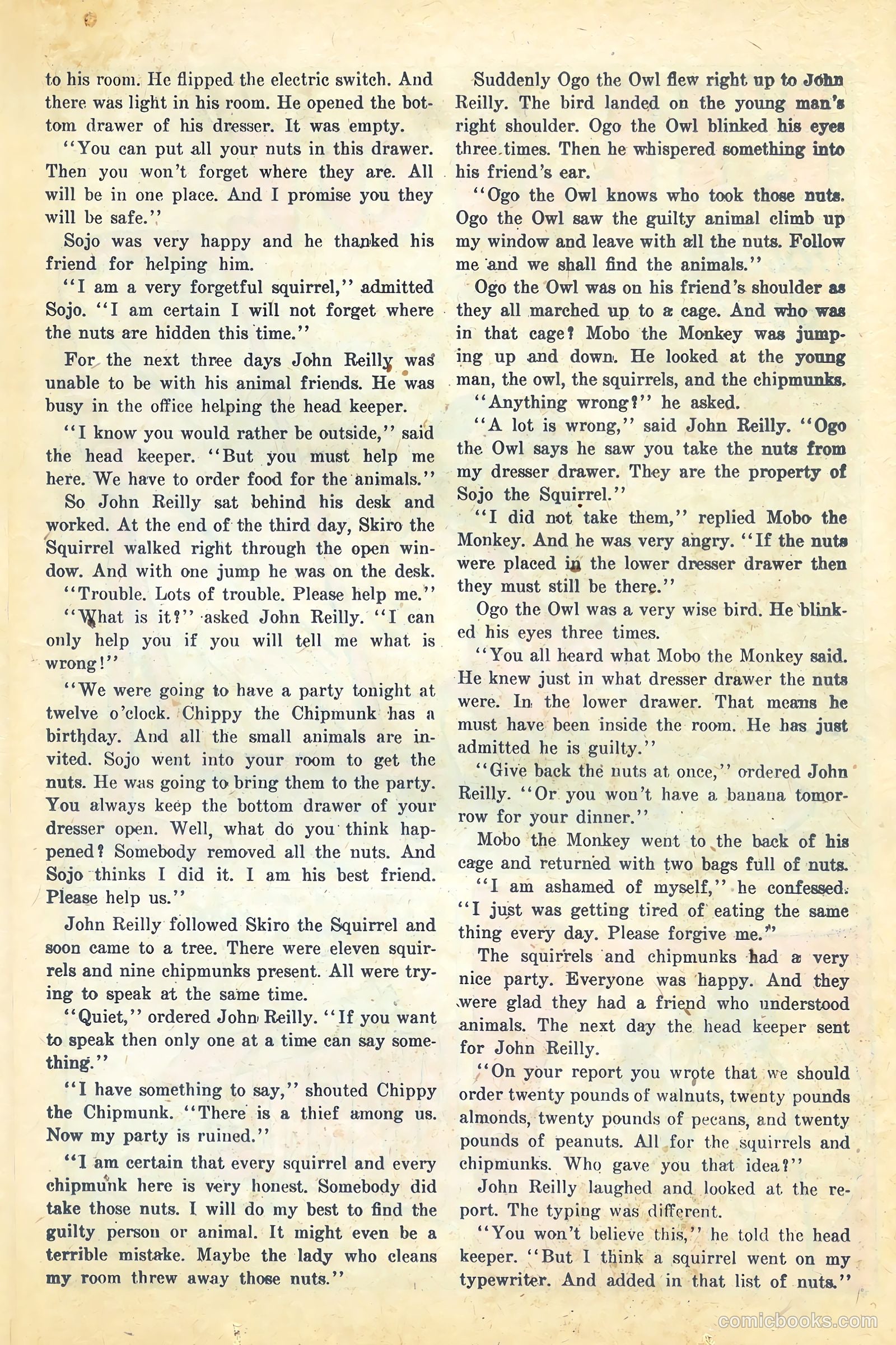 Animal Adventures #2 (1954) — page 21 of 36
