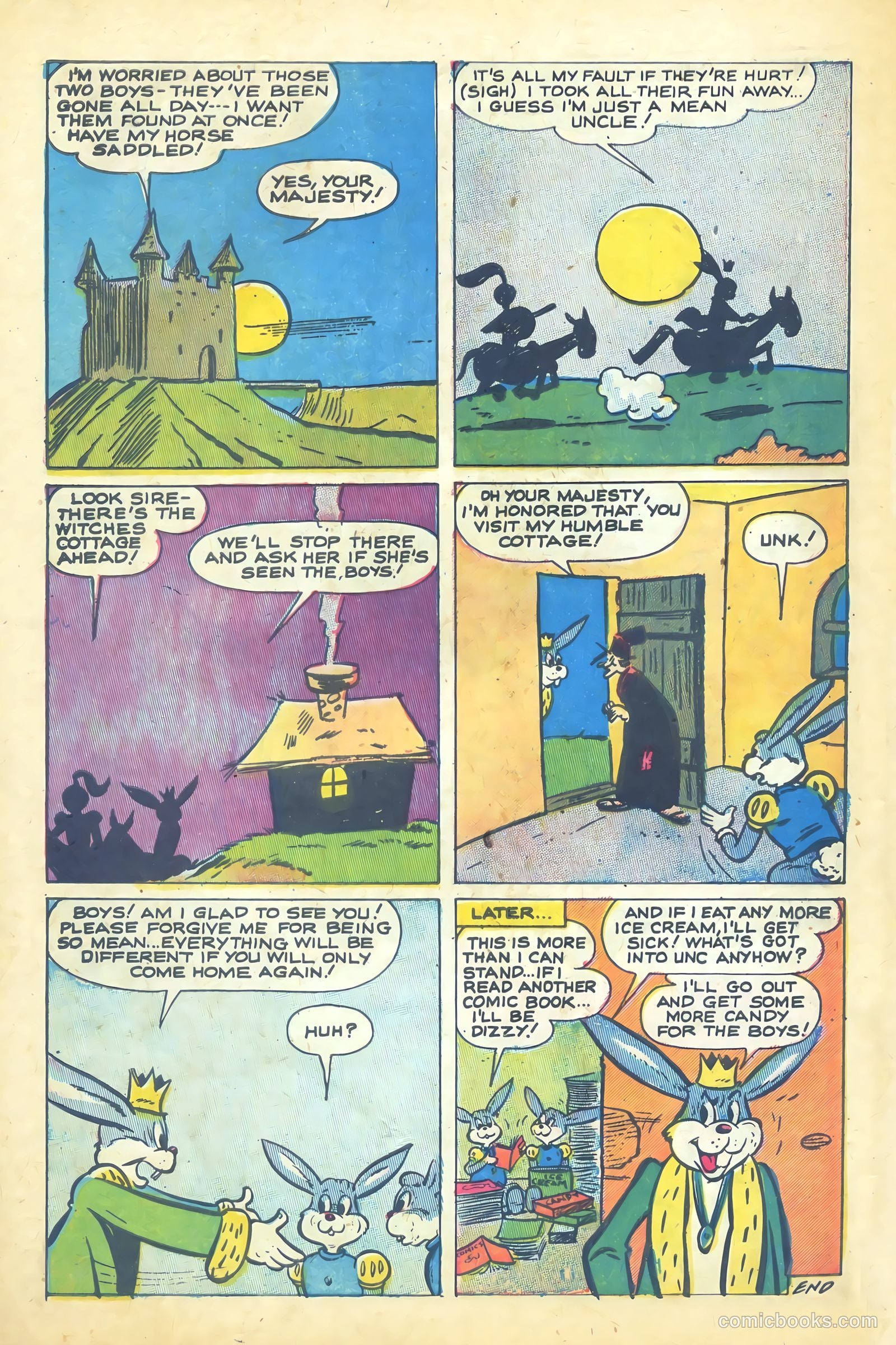 Animal Adventures #2 (1954) — page 32 of 36