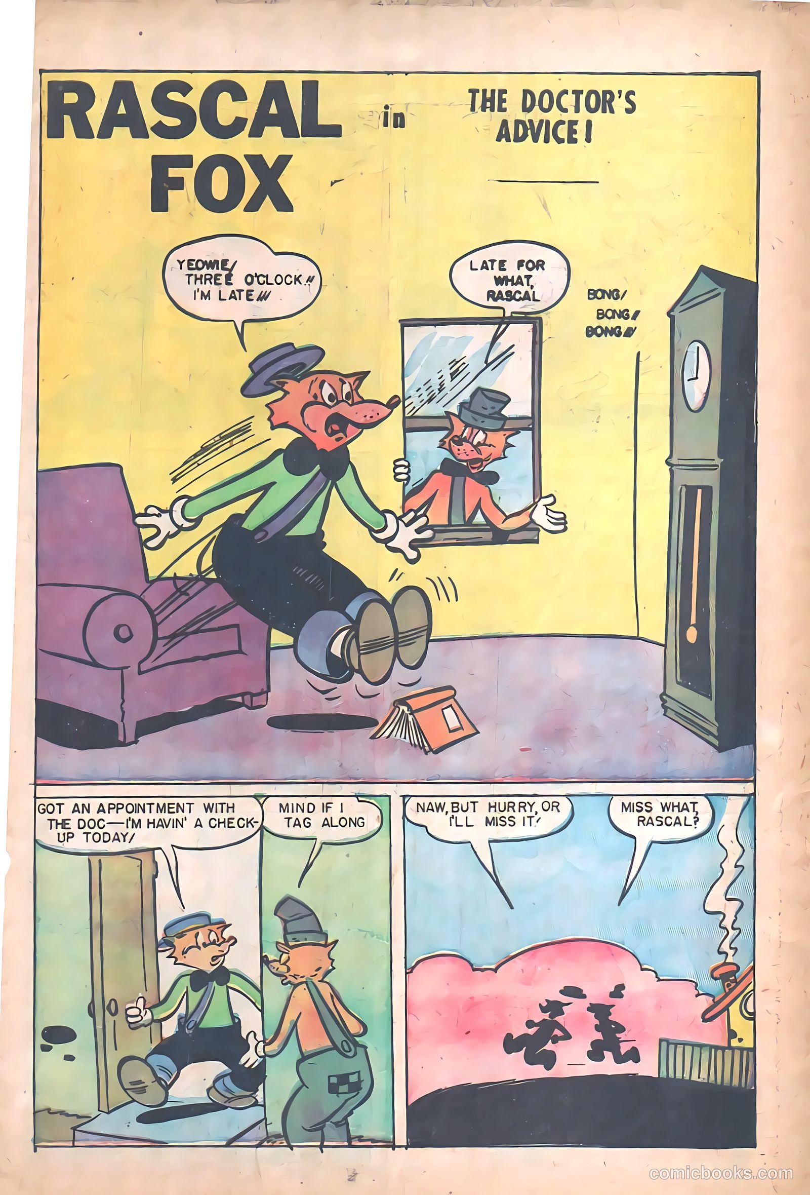Animal Adventures #3 (1954) — page 9 of 36
