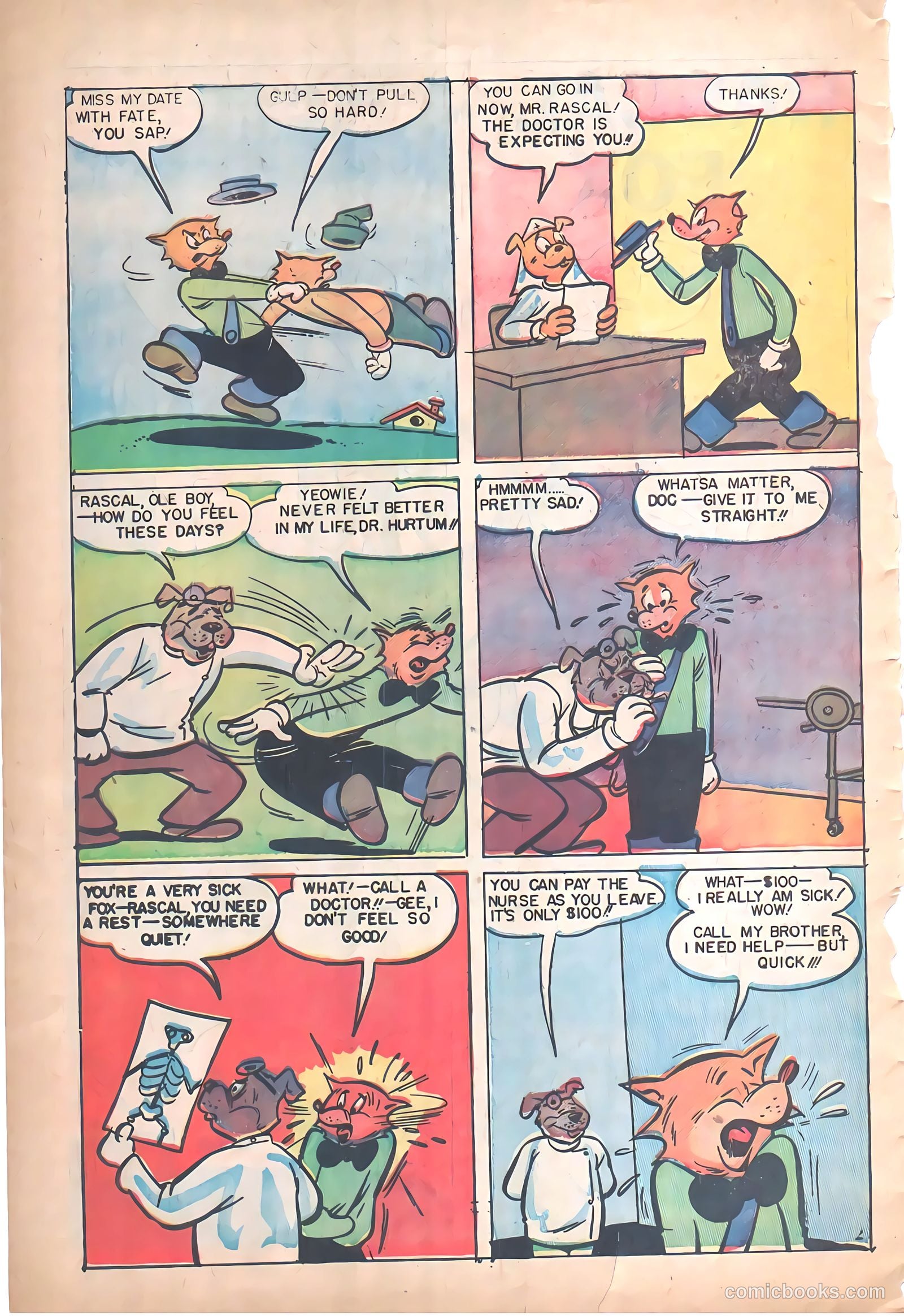 Animal Adventures #3 (1954) — page 10 of 36