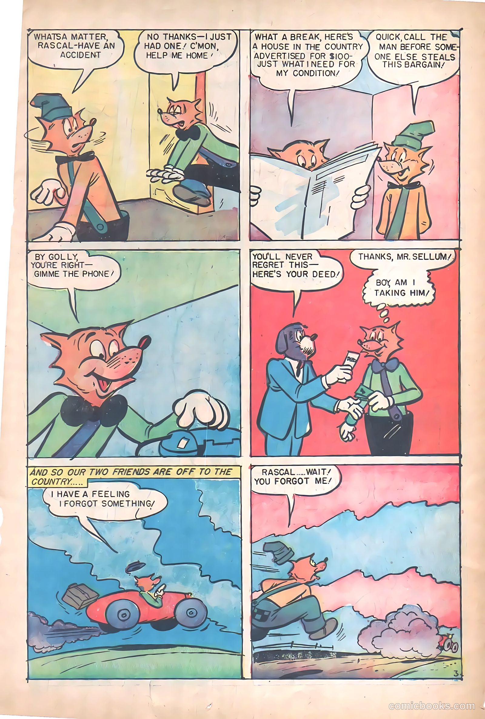 Animal Adventures #3 (1954) — page 11 of 36