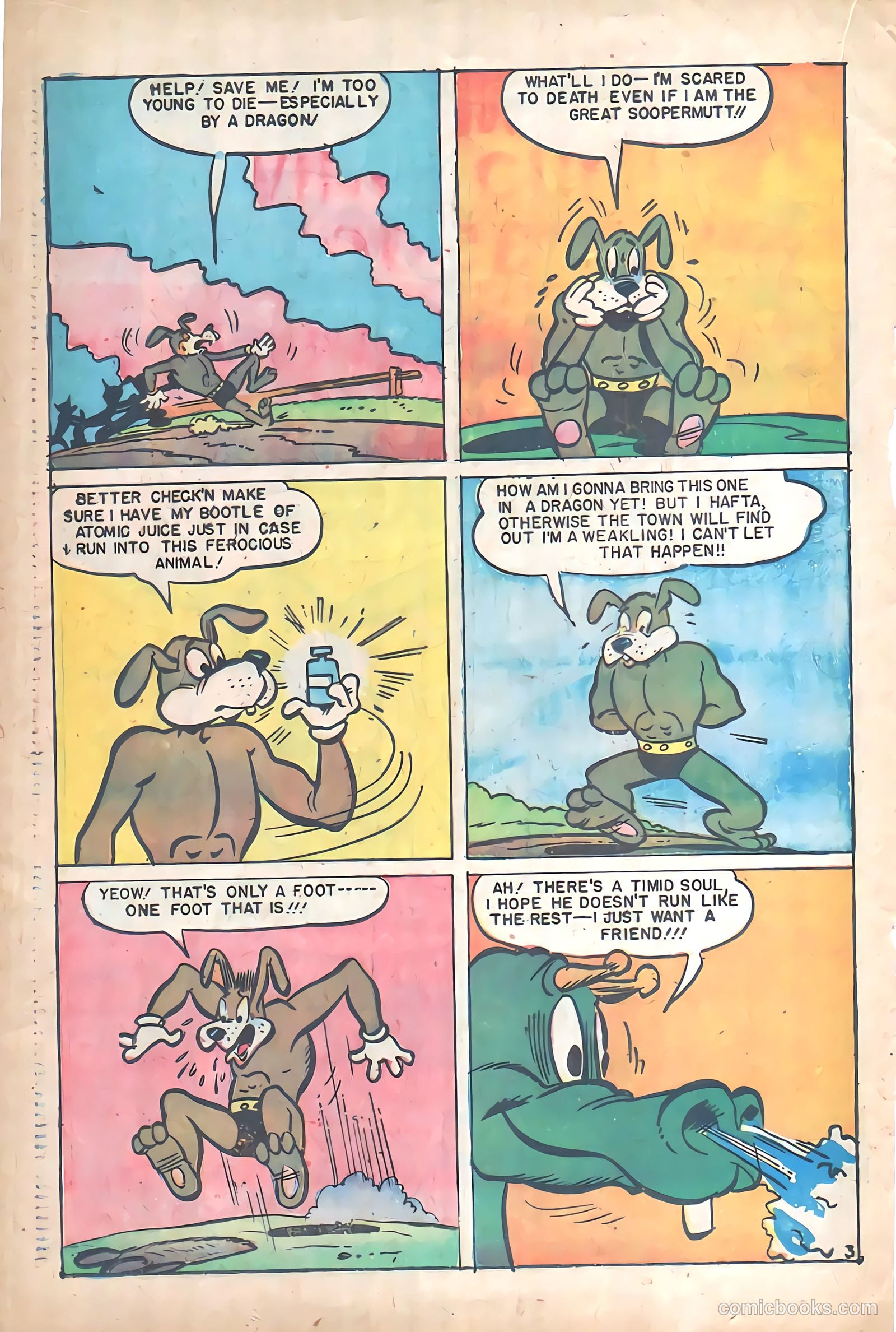 Animal Adventures #3 (1954) — page 20 of 36