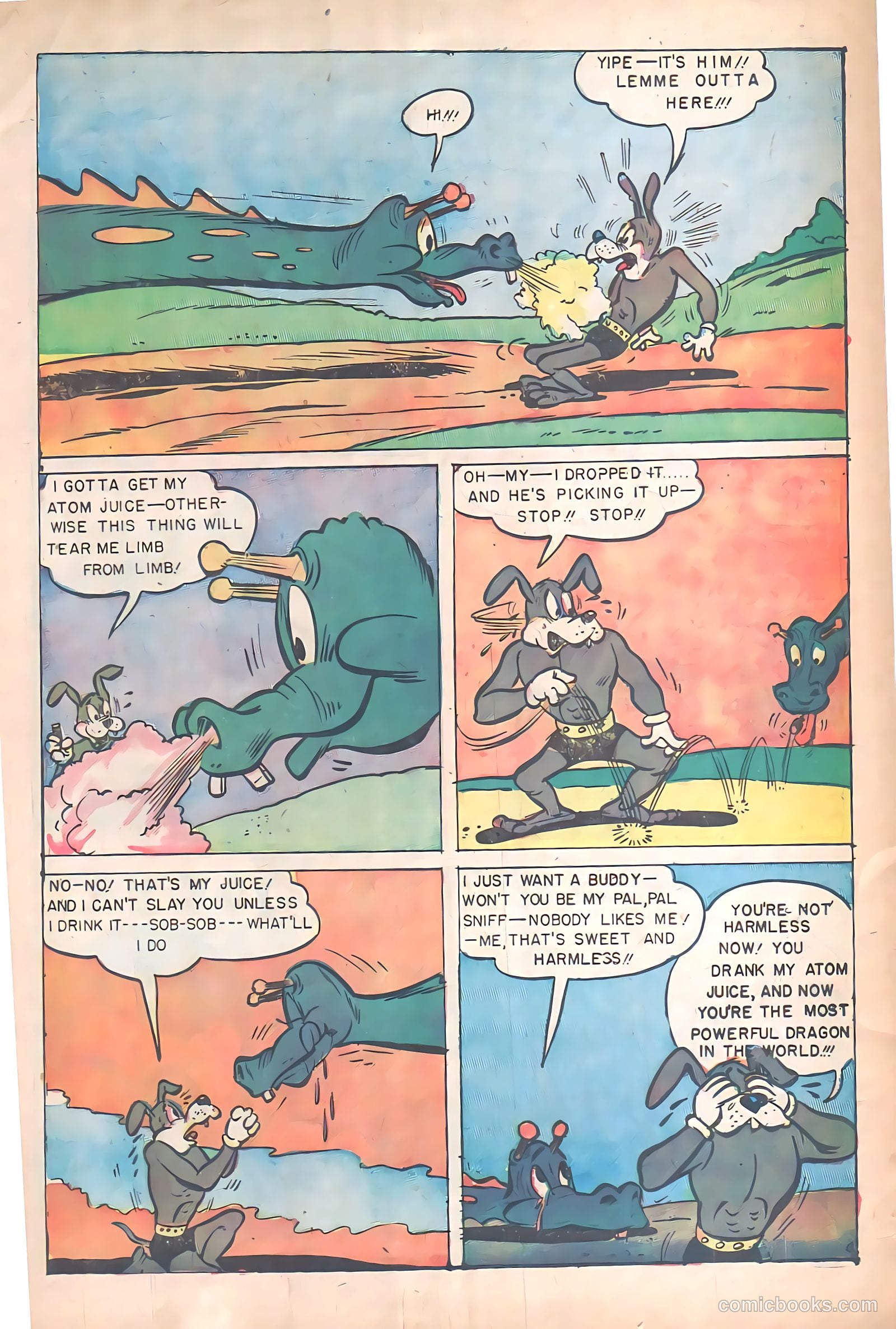 Animal Adventures #3 (1954) — page 21 of 36