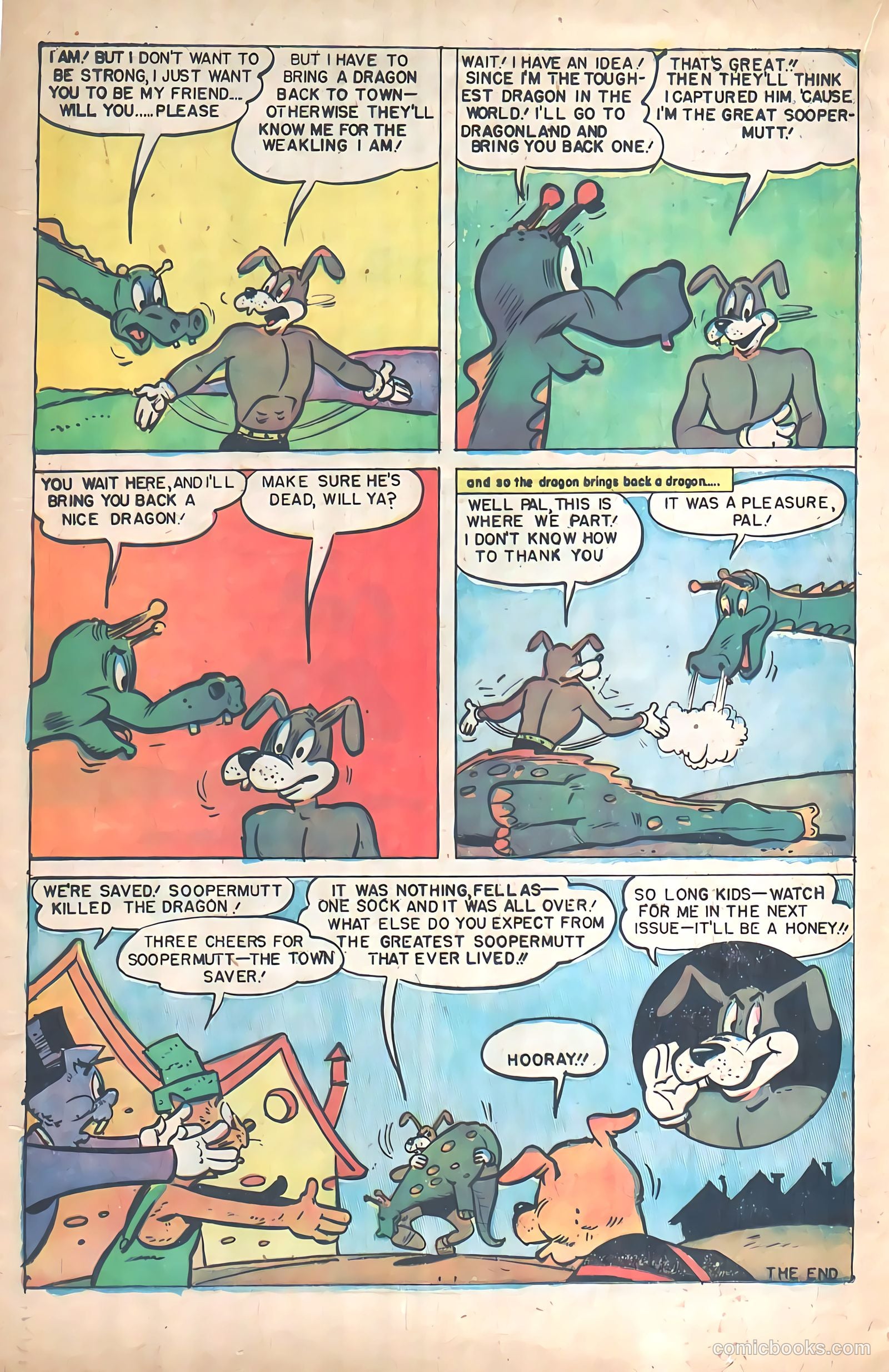 Animal Adventures #3 (1954) — page 22 of 36