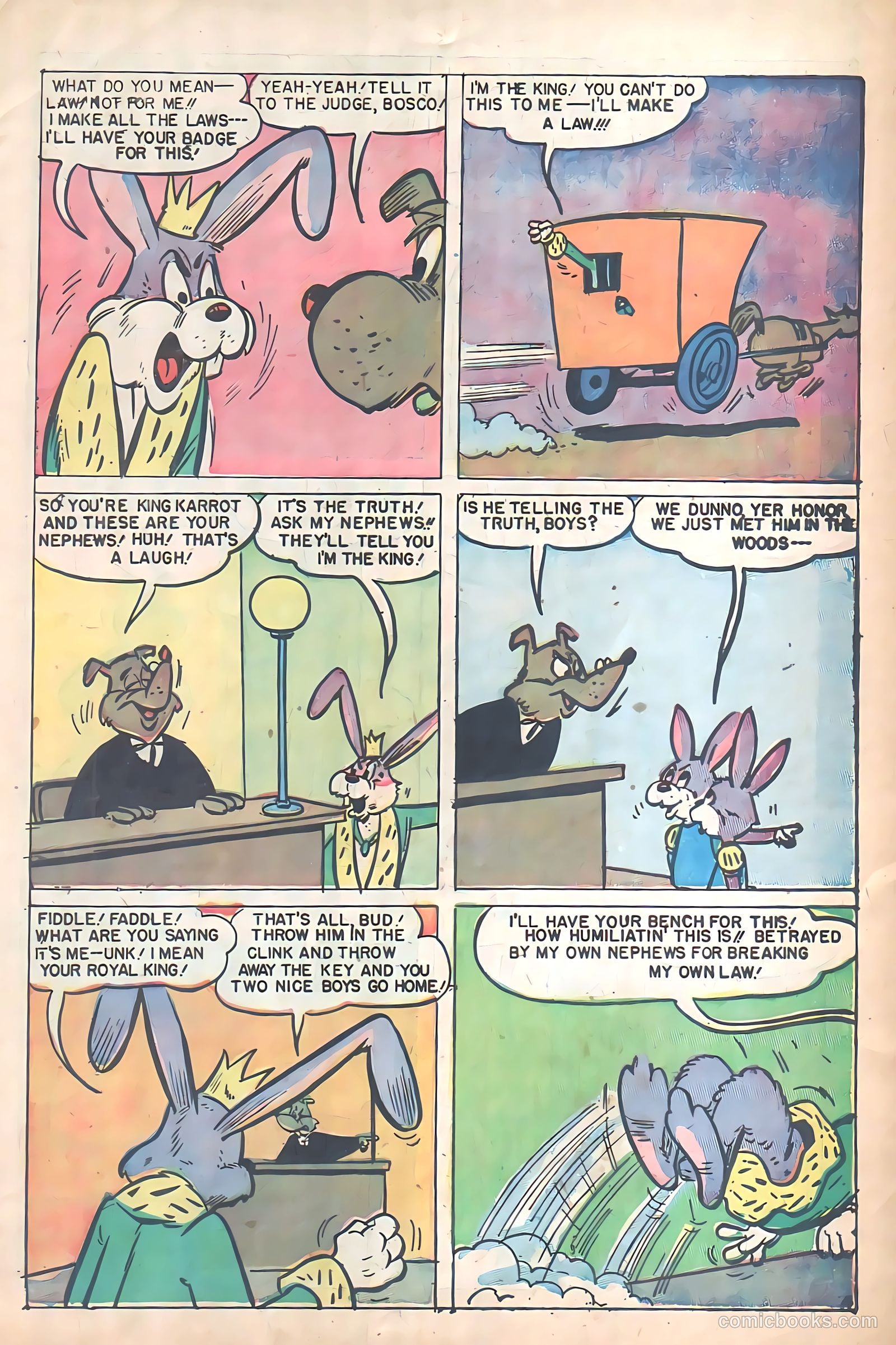 Animal Adventures #3 (1954) — page 27 of 36