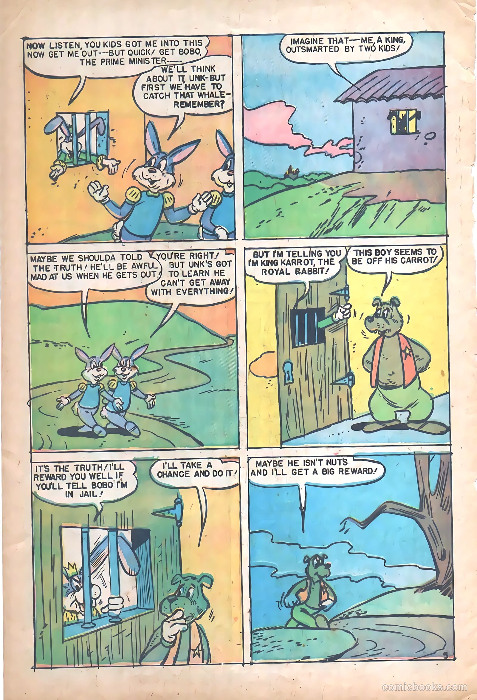 Animal Adventures #3 (1954) — page 28 of 36