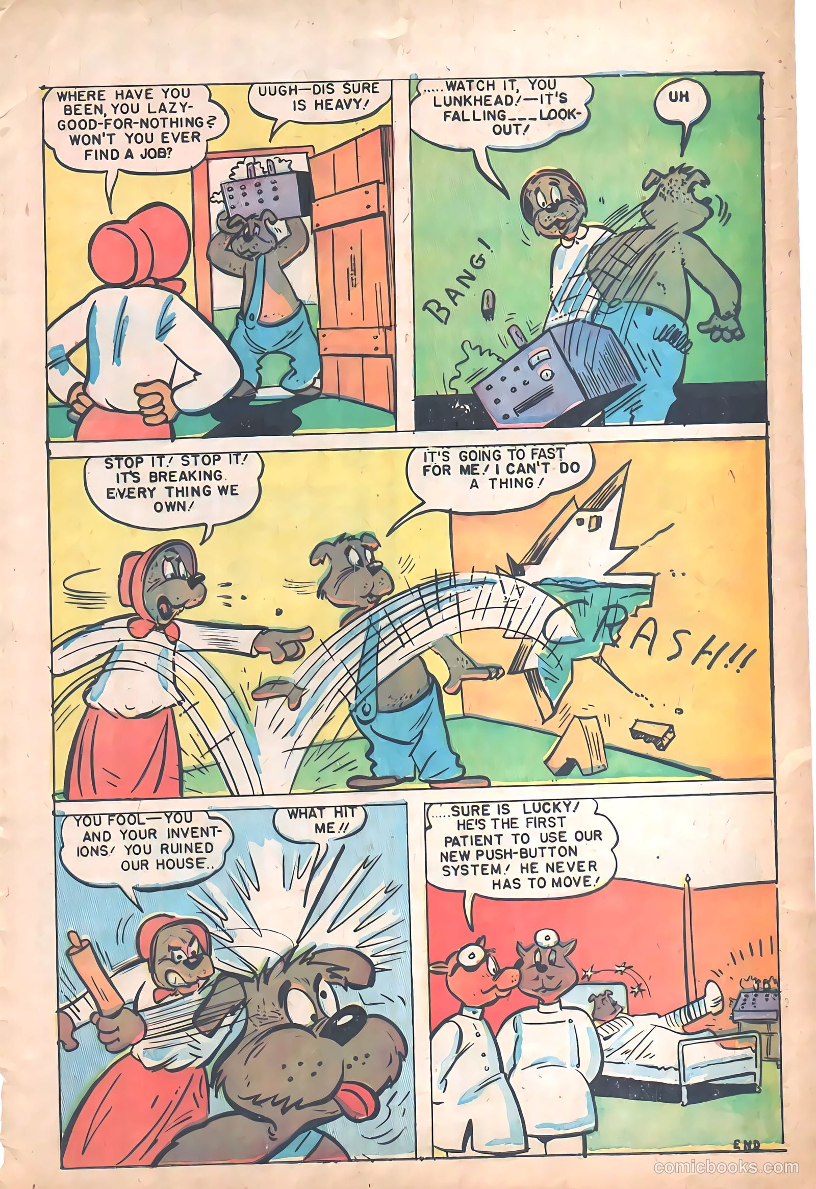 Animal Adventures #3 (1954) — page 31 of 36