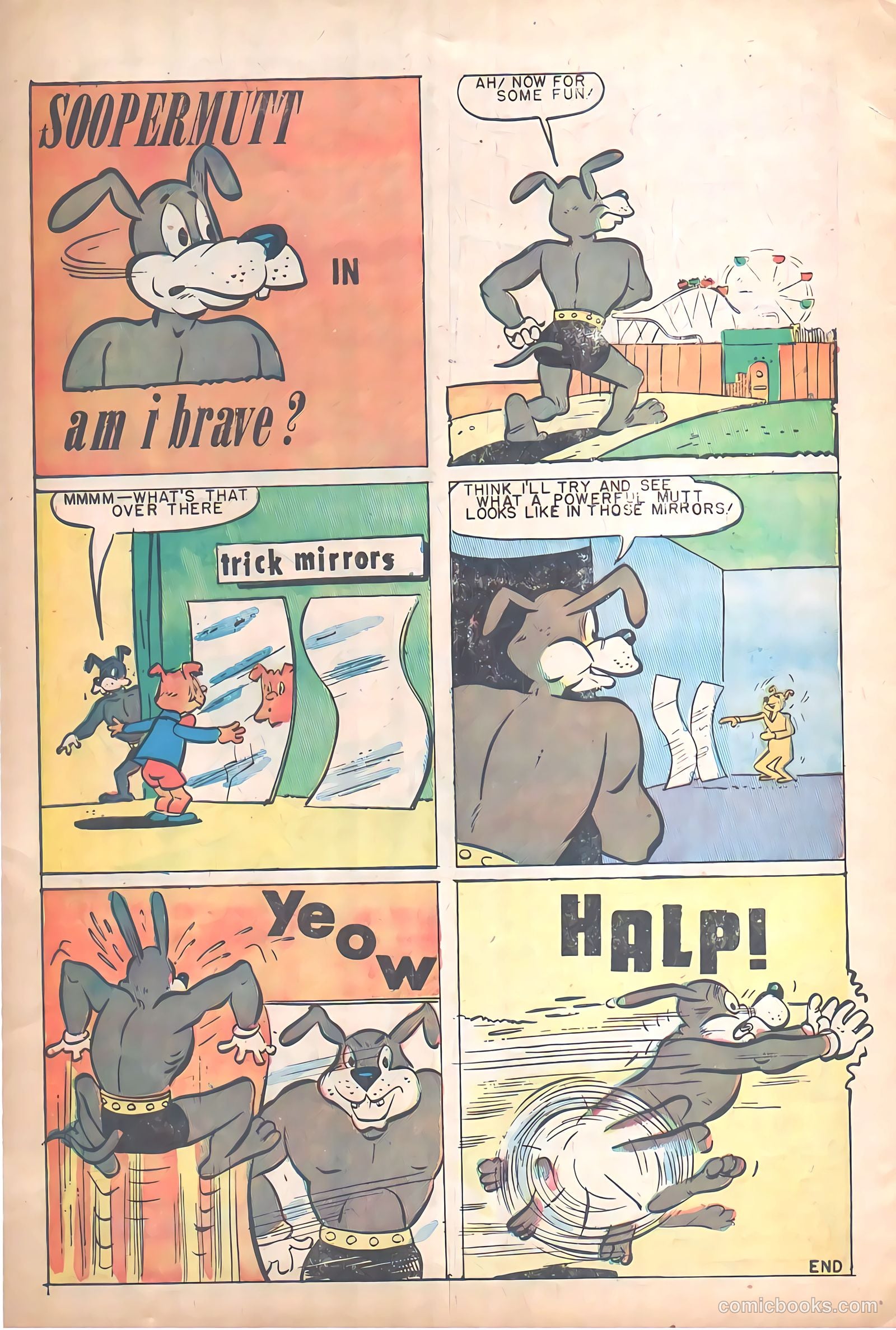 Animal Adventures #3 (1954) — page 32 of 36