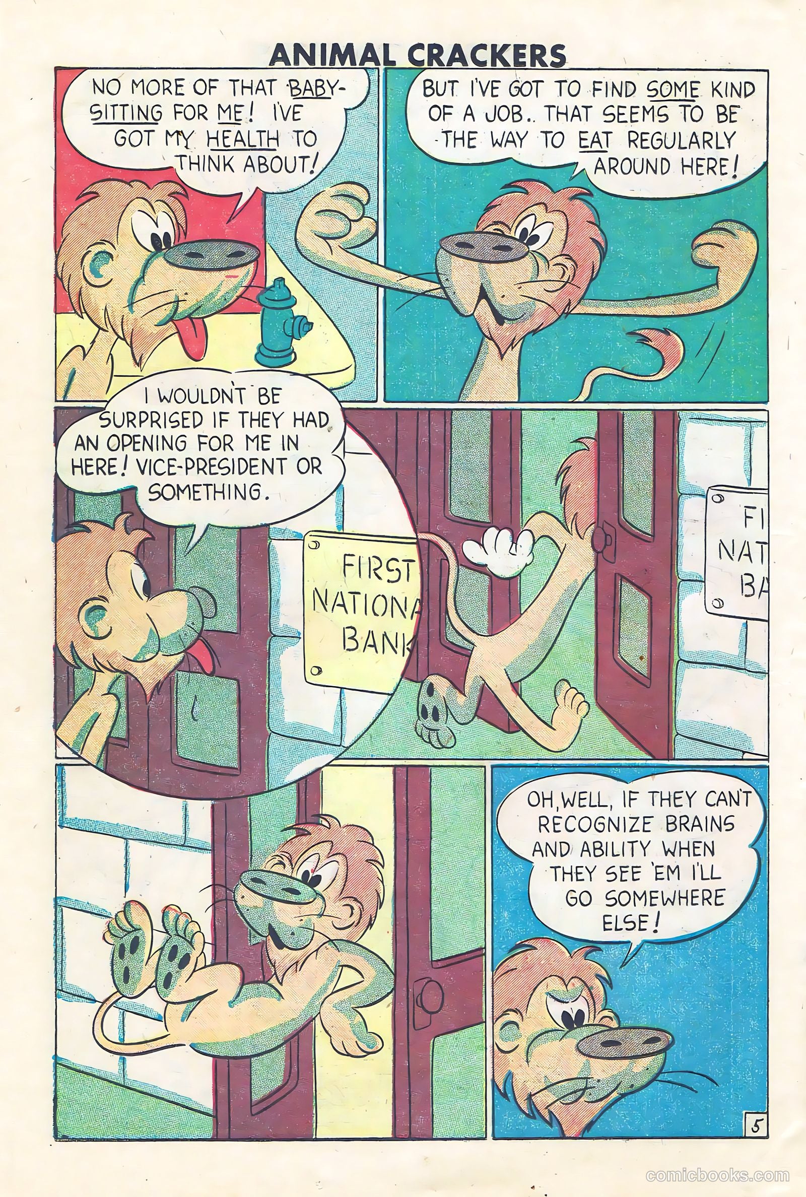 Animal Crackers #31 (1950) — page 22 of 36