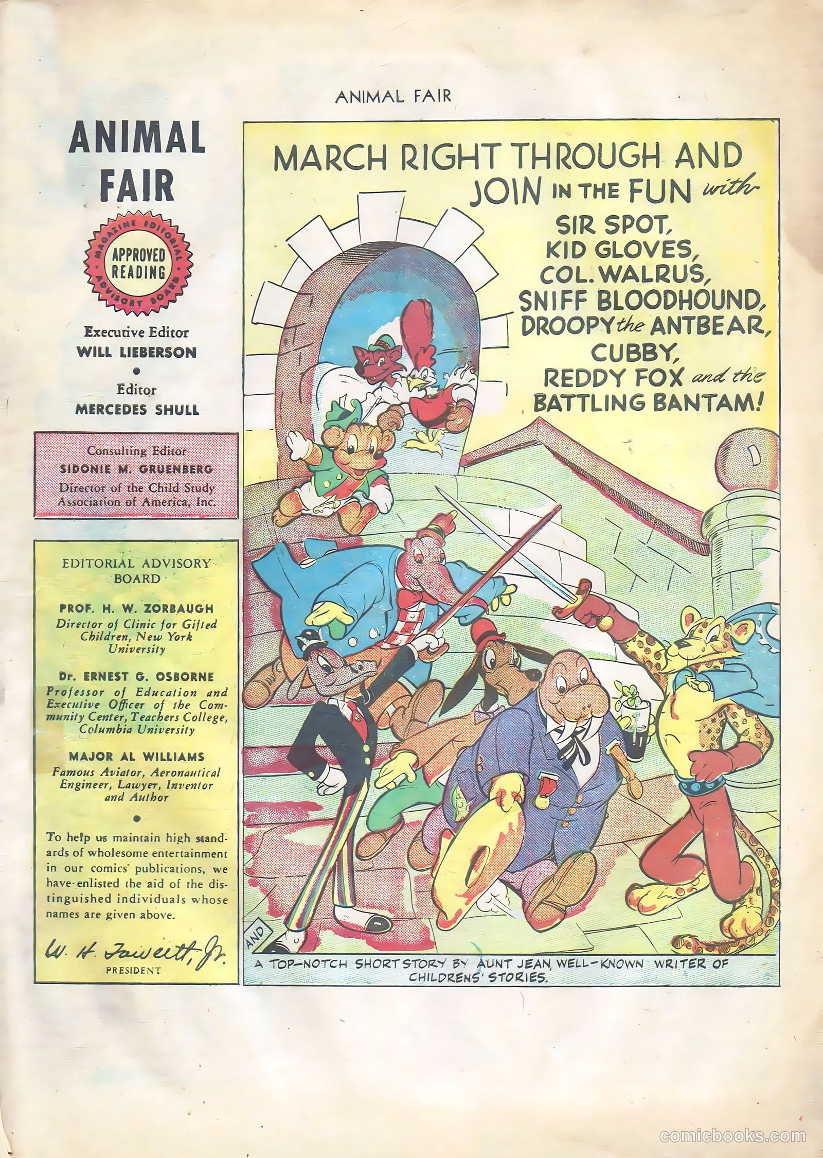 Animal Fair #1 (1946) — page 3 of 36